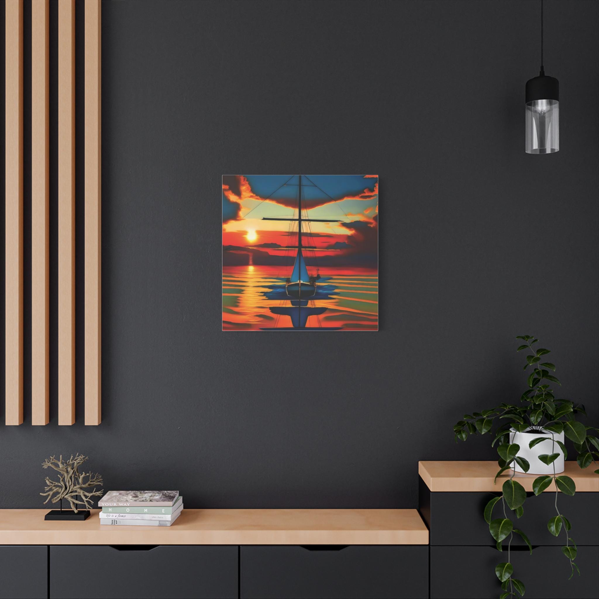 Night on the Water - Canvas Wall Art