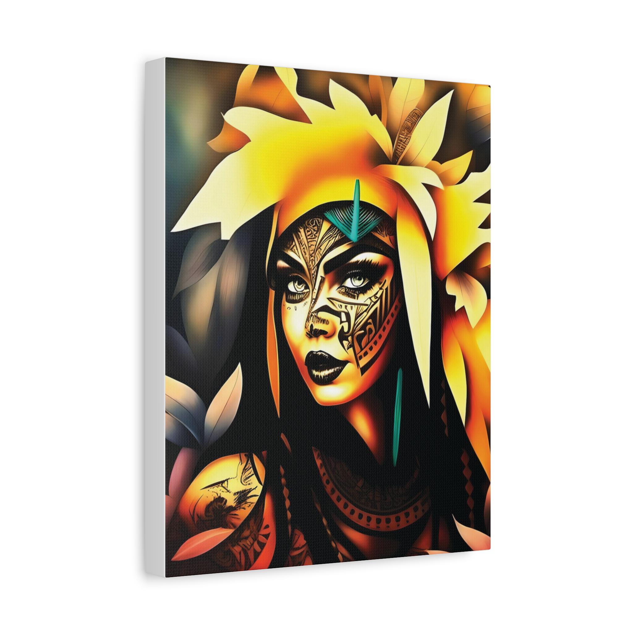 Poly Princess - Canvas Wall Art