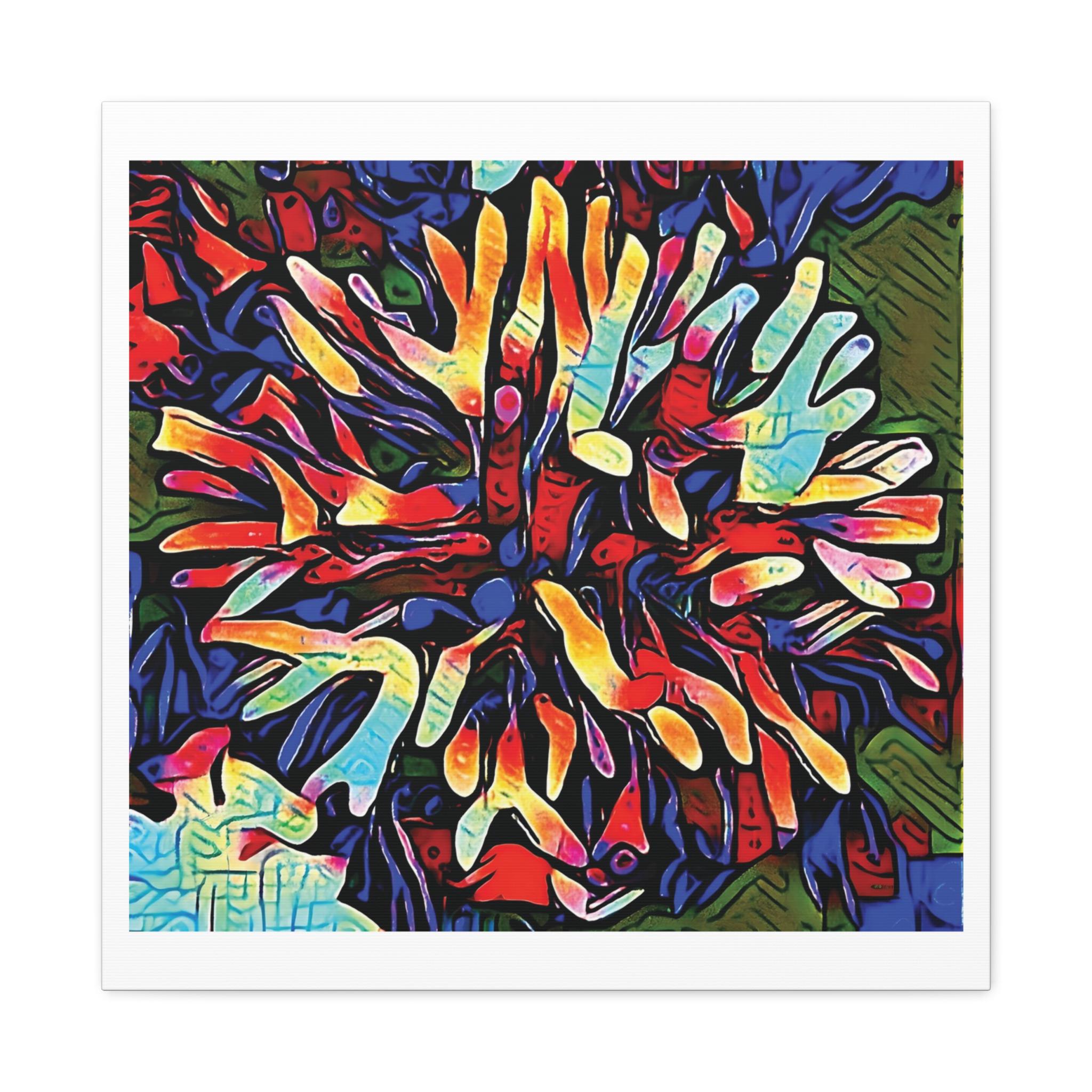 Coral Circus - Canvas Wall Art