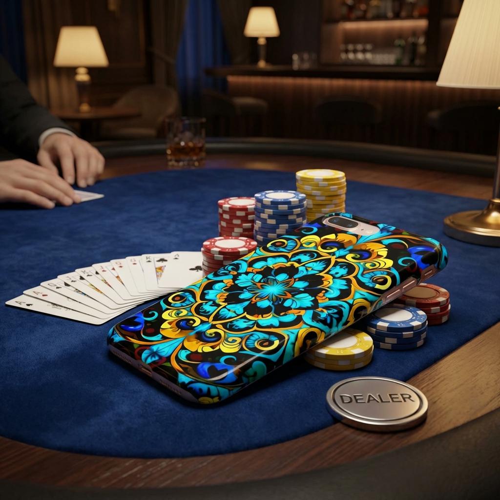 Poker Play iPhone Snap Case - Walt Smith Fiji Ocean Art - Supports ADE Reef Restoration