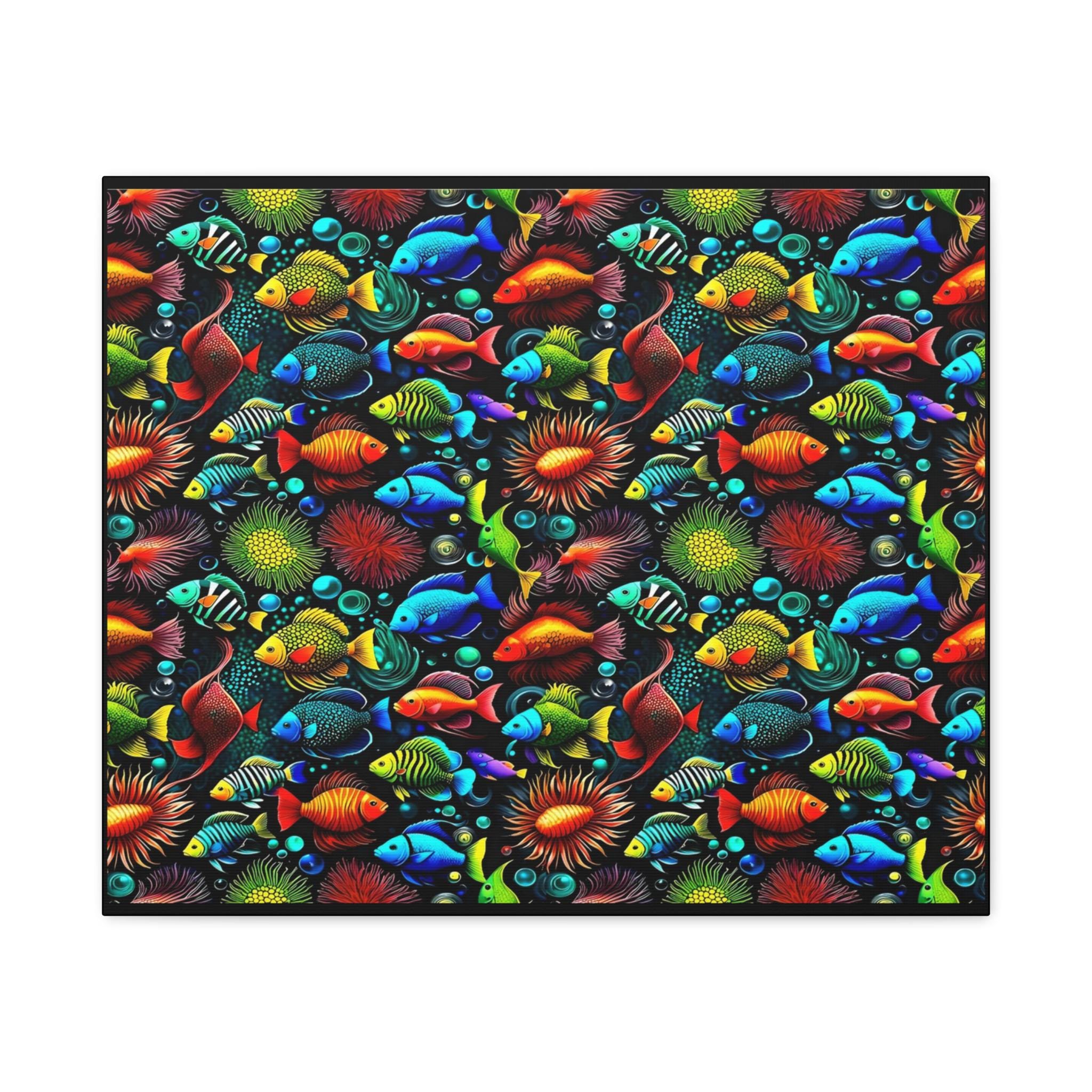 Something Fishy Canvas Wall Art