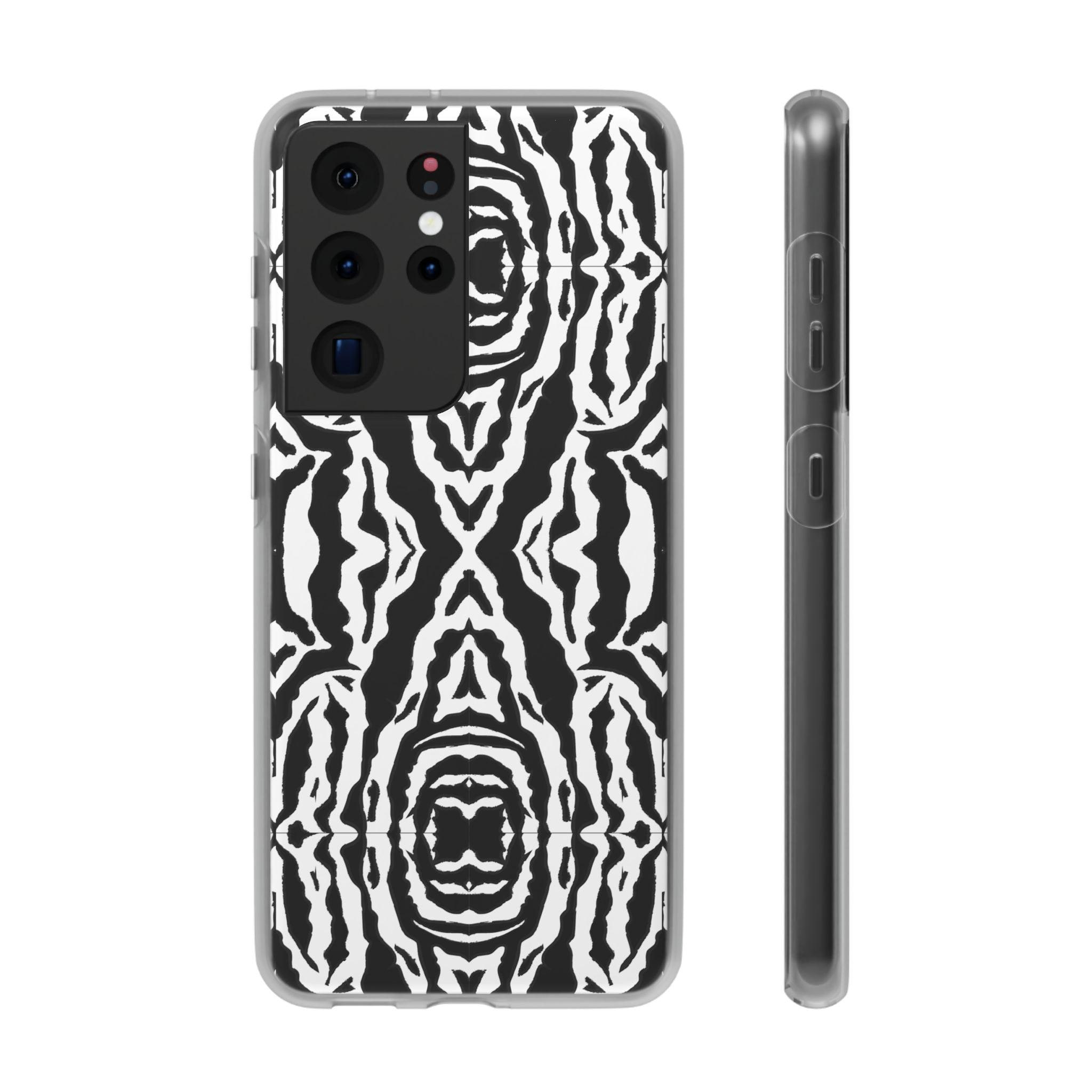 Zebra Confusion Android Flexi Case - Walt Smith Fiji Ocean Art - Supports ADE Reef Restoration