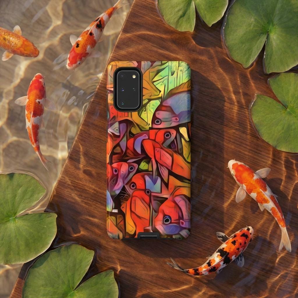 Speckle Backs Android Tough Case - Walt Smith Fiji Ocean Art - Supports ADE Reef Restoration