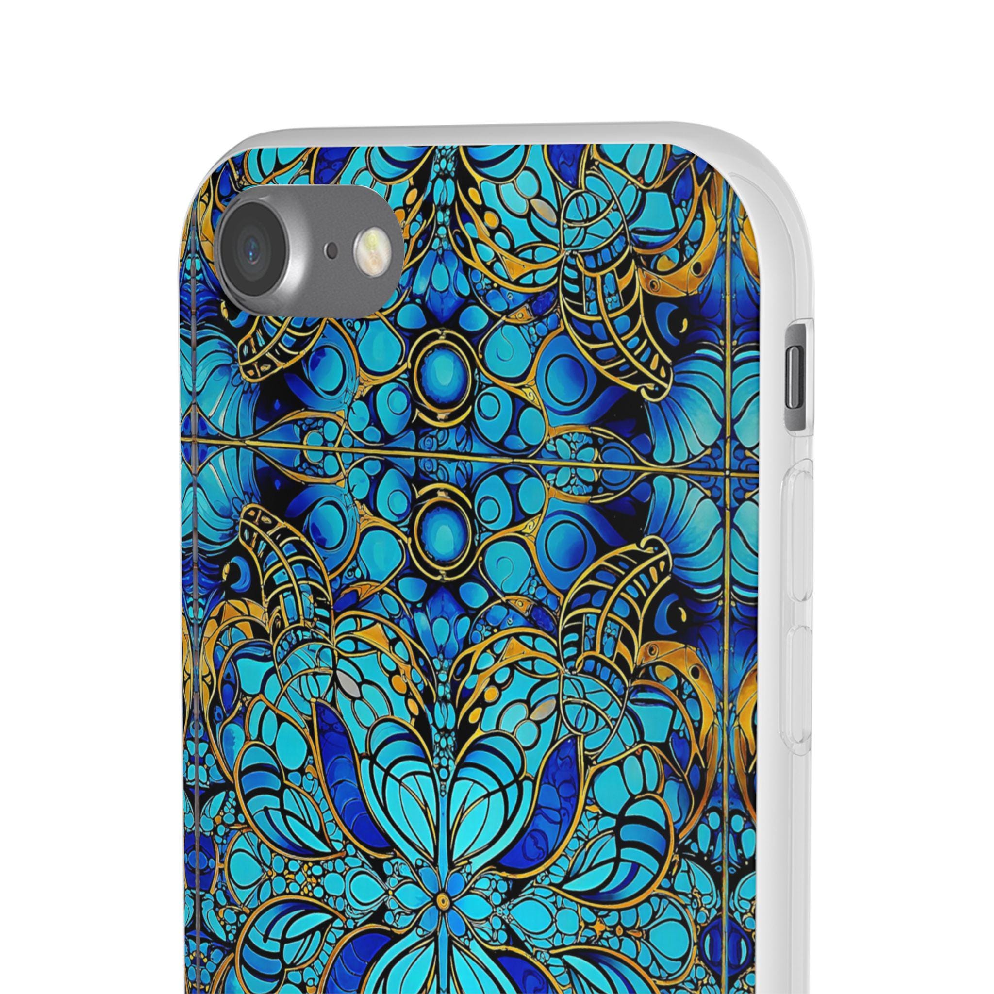 Blue Lobsters iPhone Flexi Case - Walt Smith Fiji Ocean Art - Supports ADE Reef Restoration