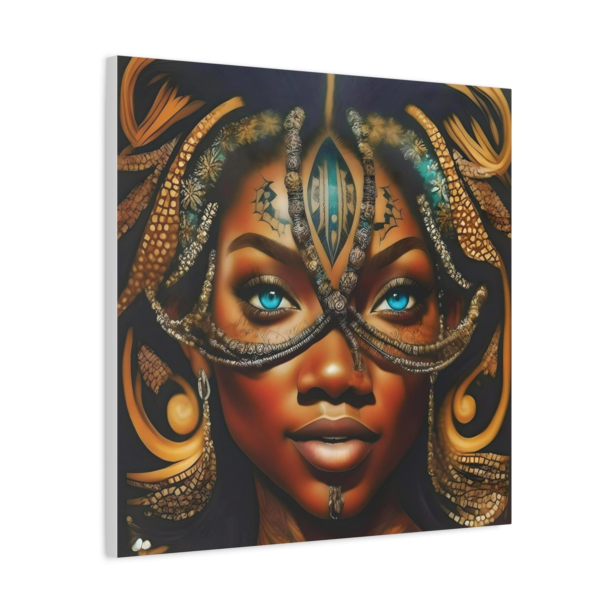 Fiji Braids - Canvas Wall Art
