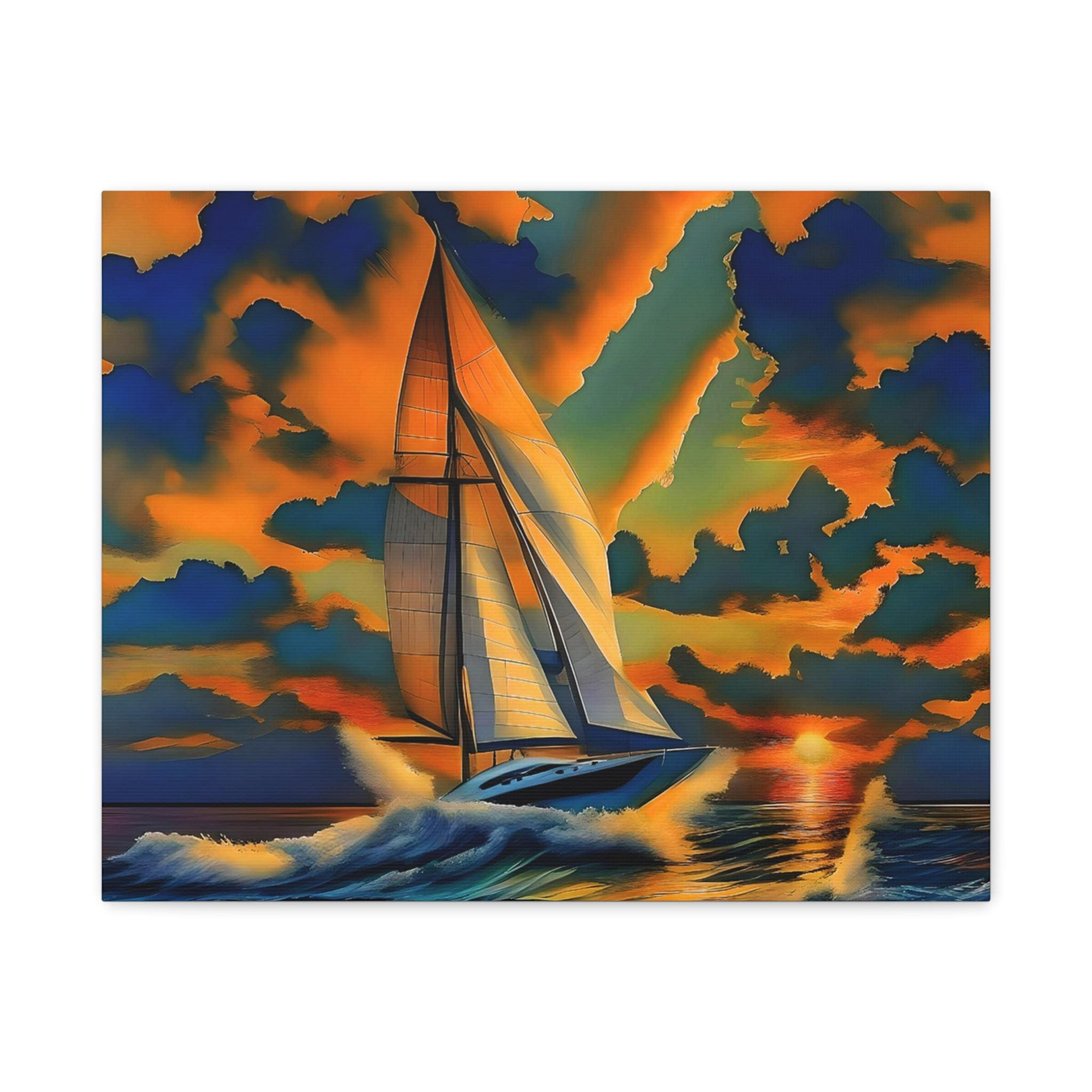 Race of the Day - Canvas Wall Art