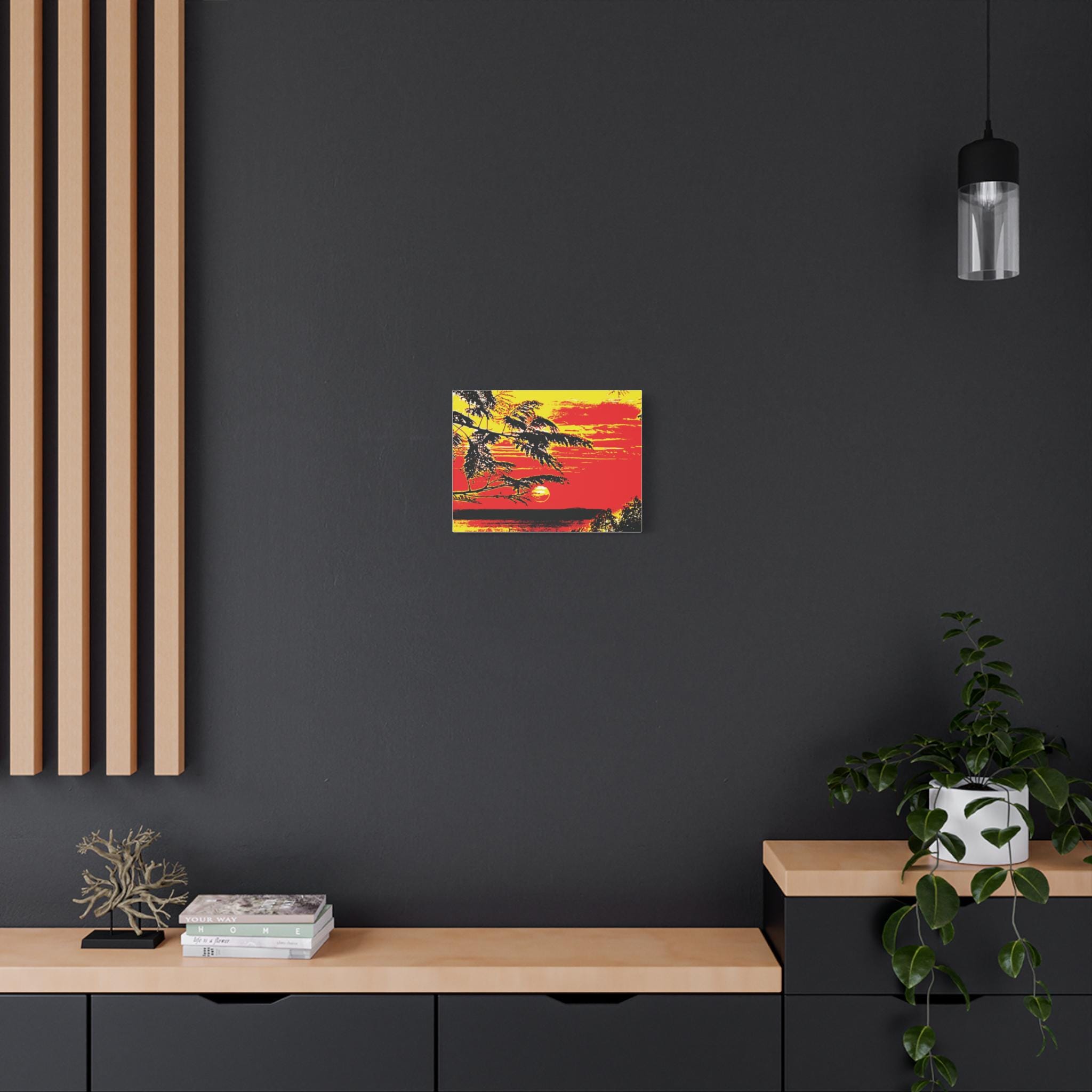 Red Night - Canvas Wall Art