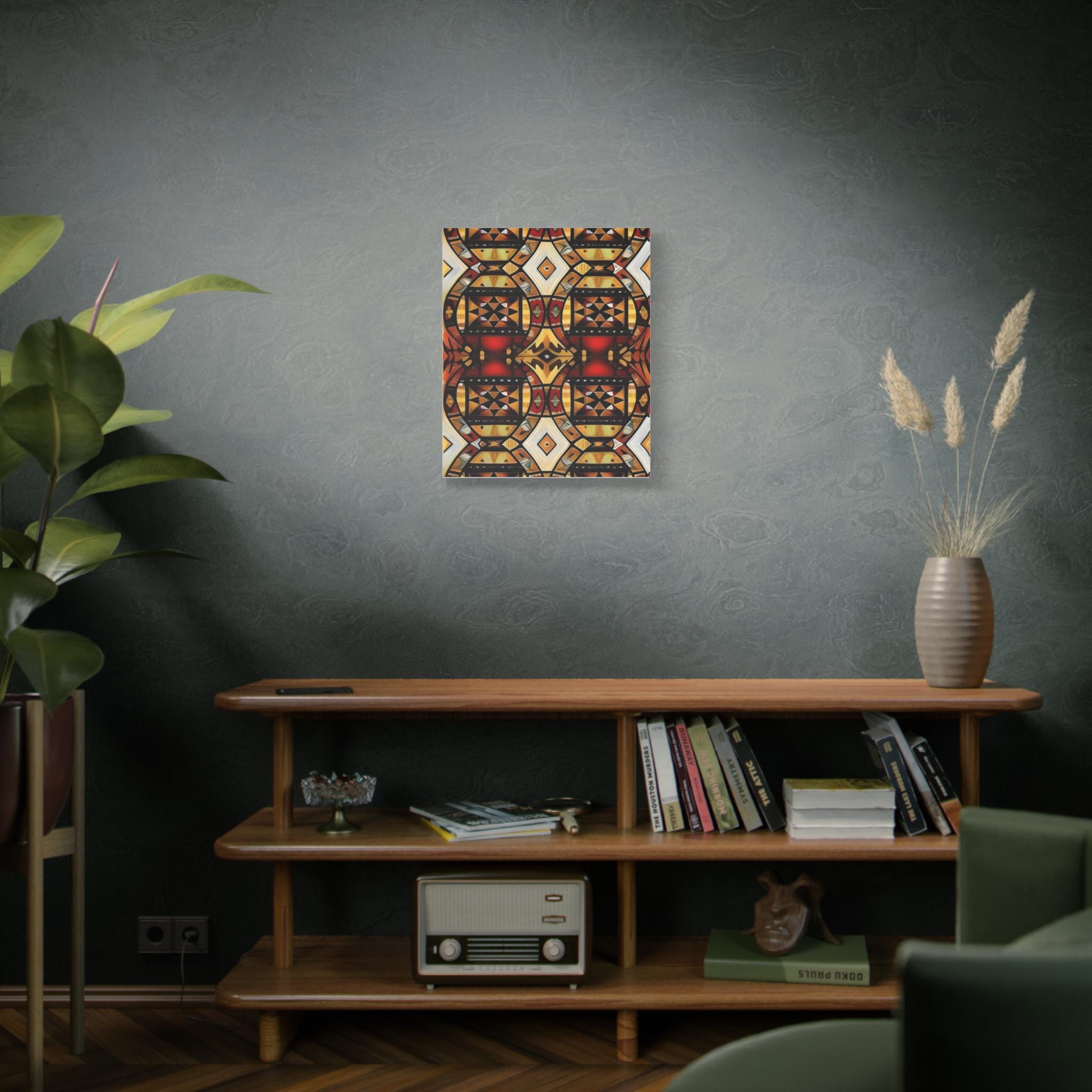 Tapa Squares A - Canvas Wall Art