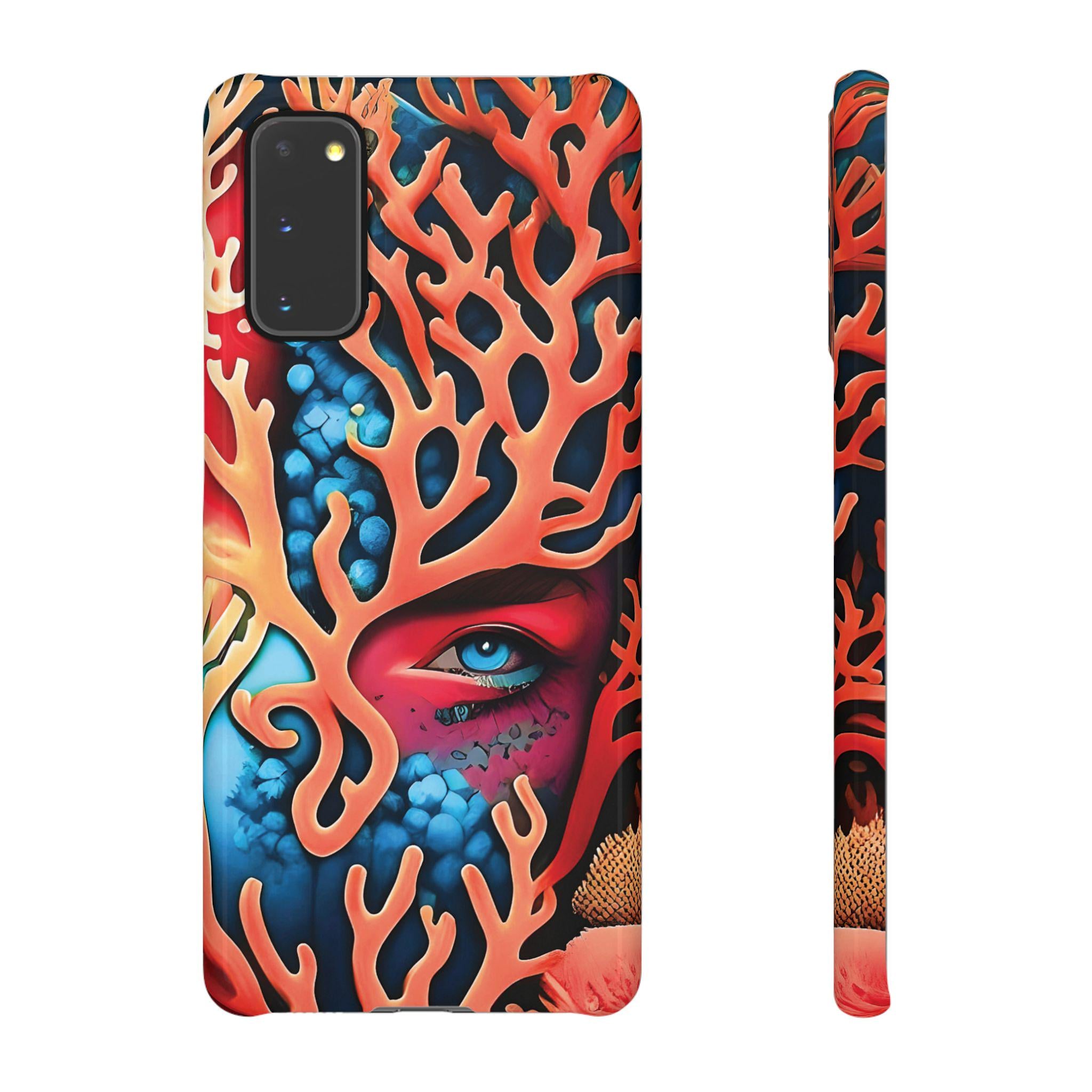 Hidden Reef Android Snap Case - Walt Smith Fiji Ocean Art - Supports ADE Reef Restoration