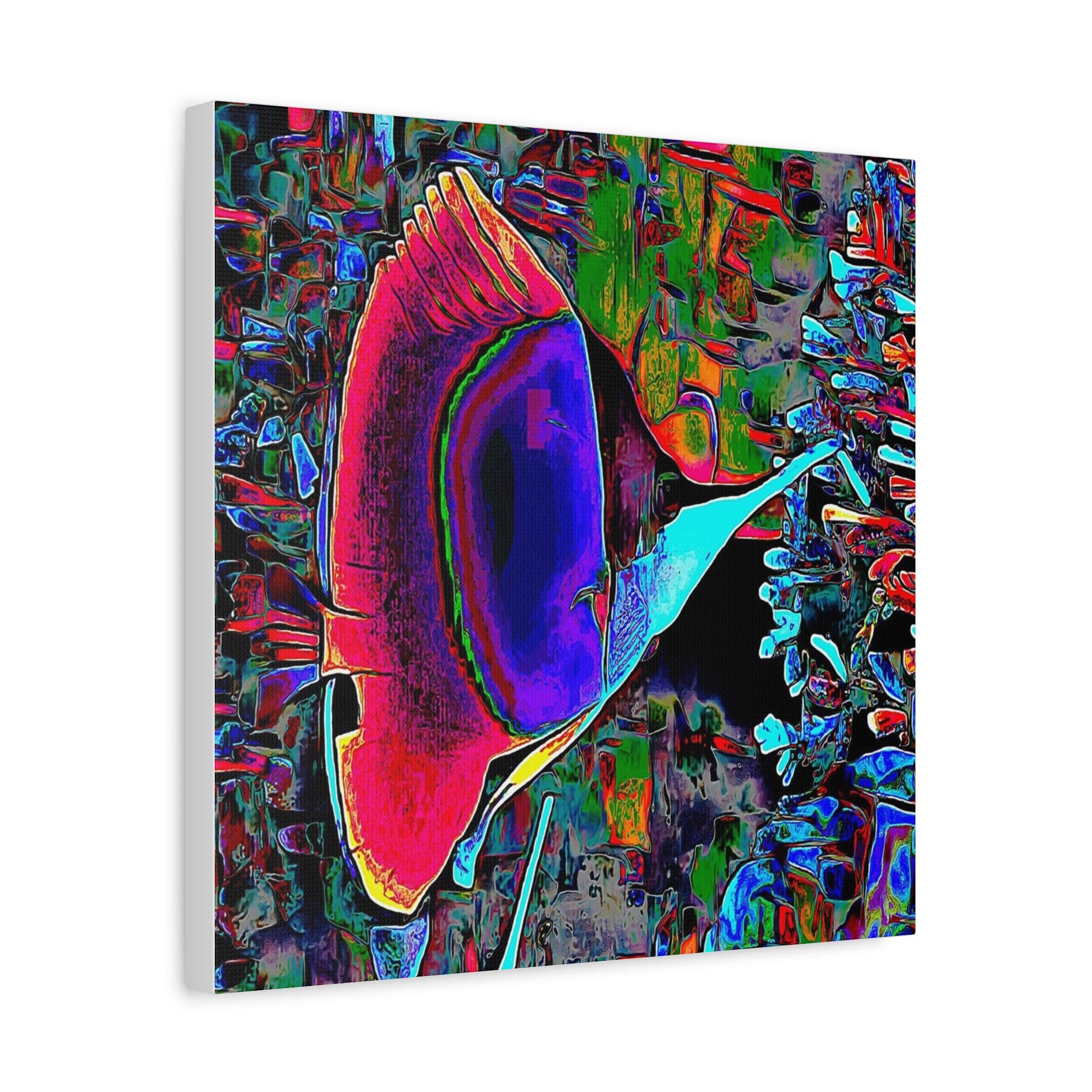 Long Snoot Left - Canvas Wall Art
