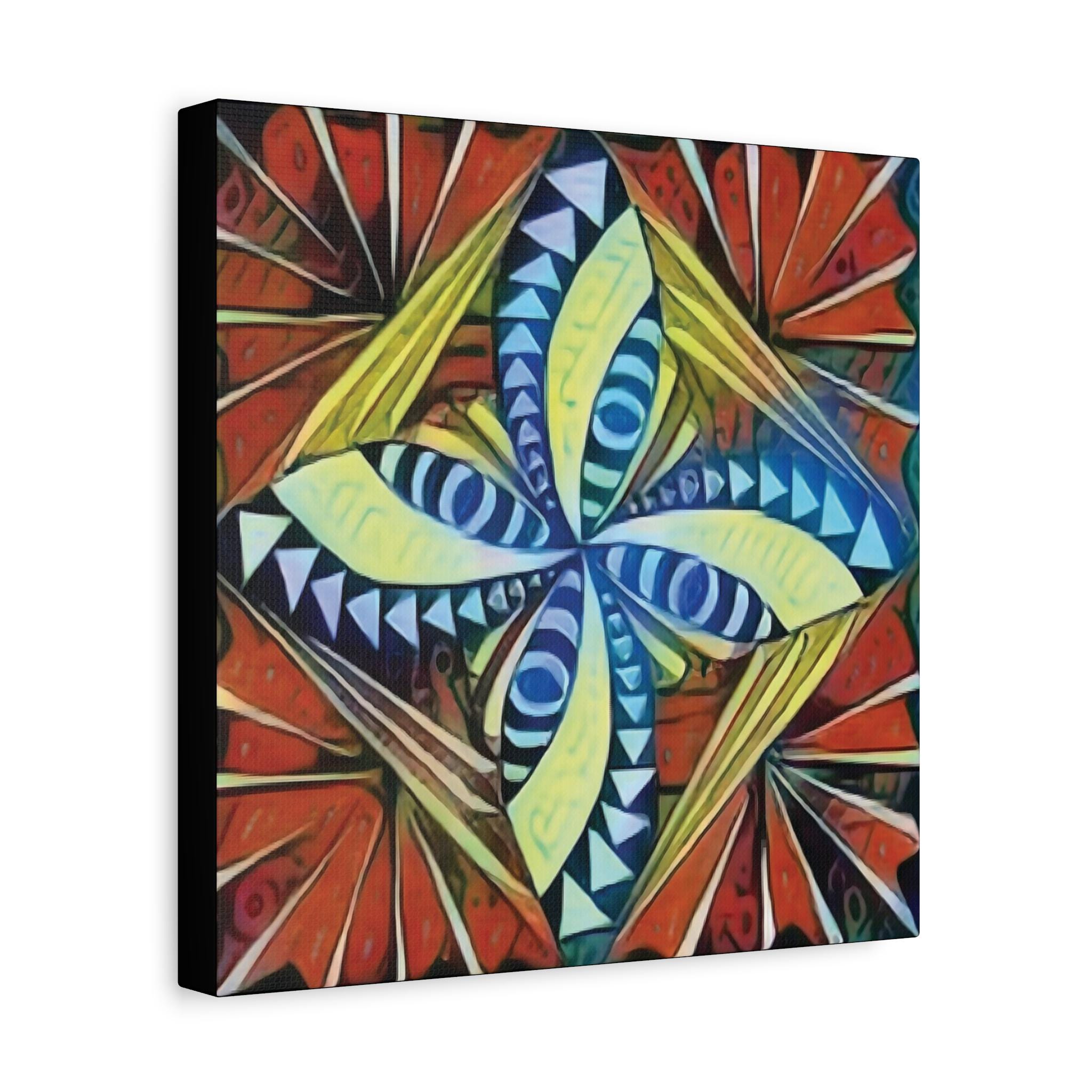 Fiji Tapa Canvas Wall Art