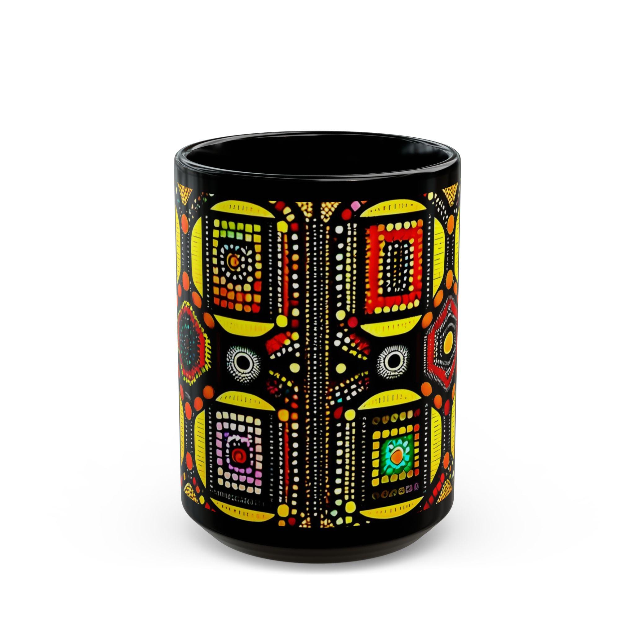 Square Dots - Coffee Mug