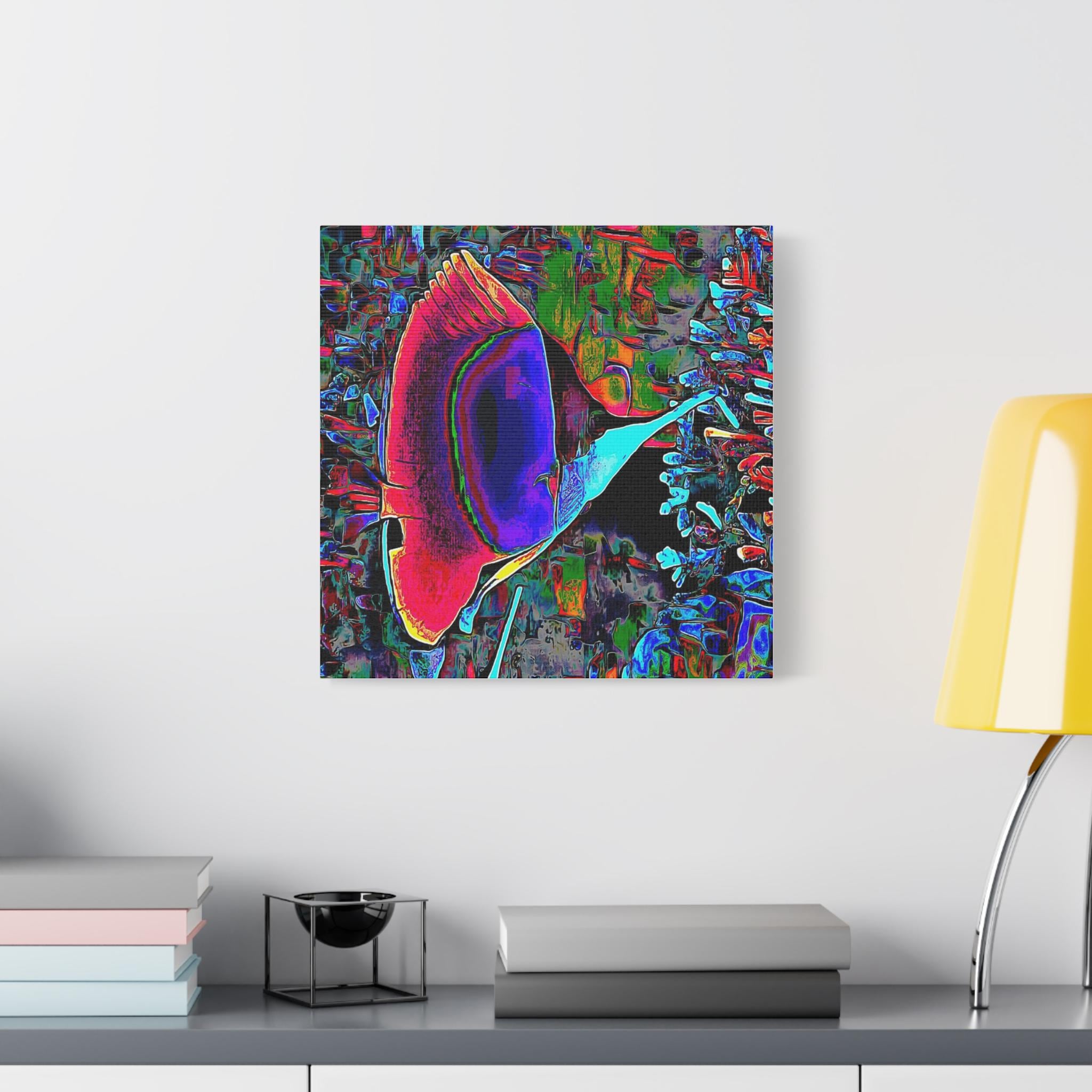 Long Snoot Left - Canvas Wall Art