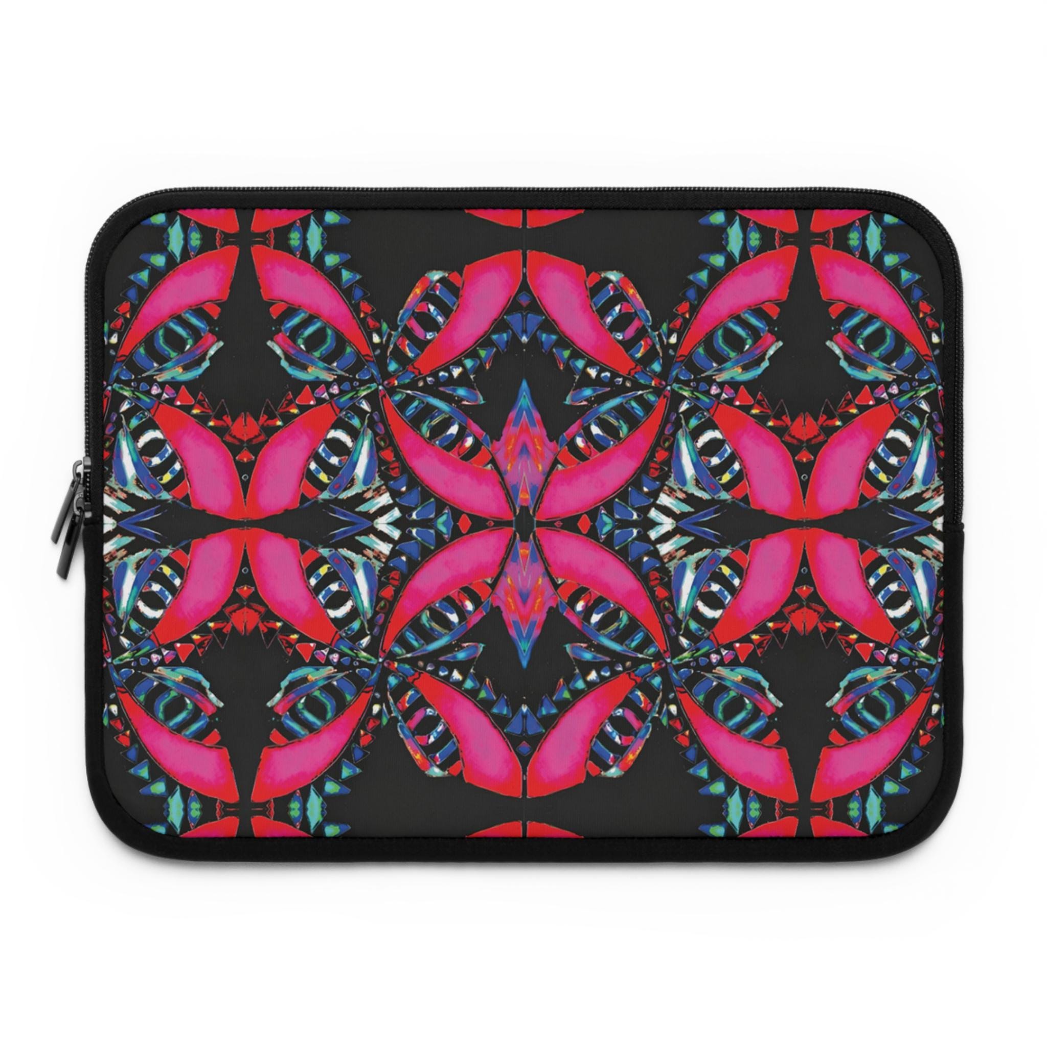 Pink on Black - Laptop Sleeve