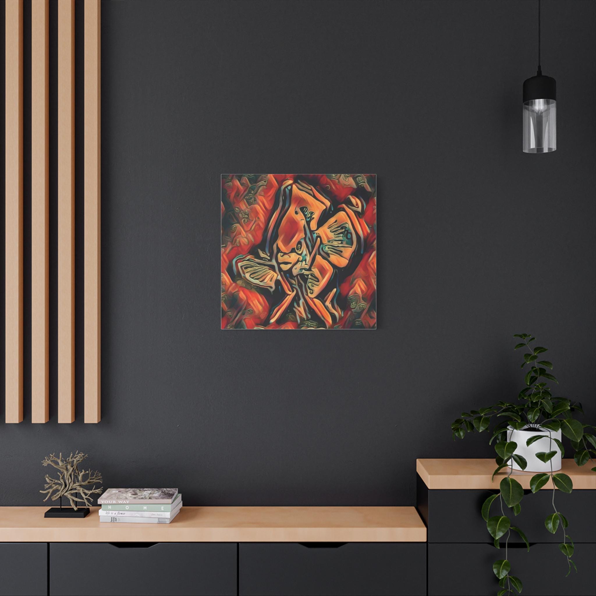 Scarlet Deb - Canvas Wall Art