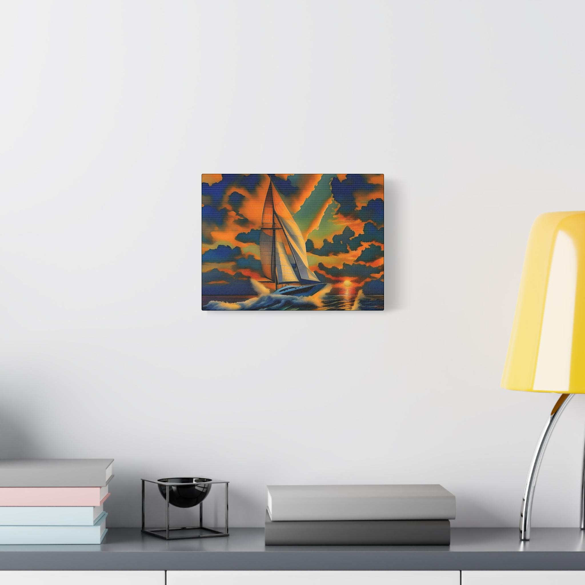 Race Of The Day Canvas Wall Art