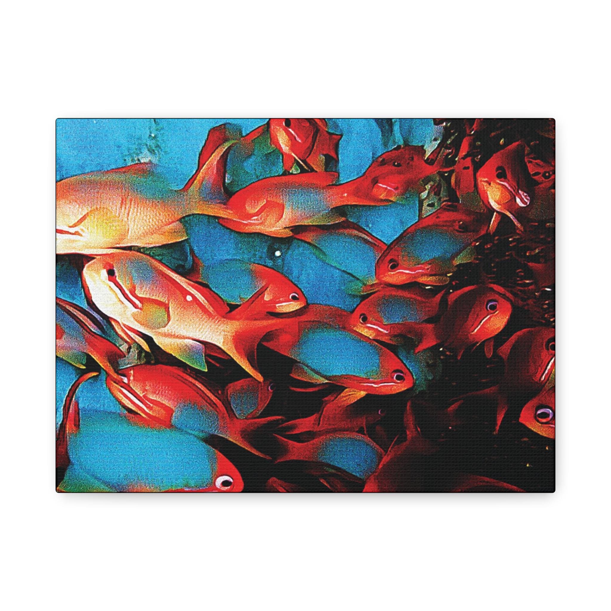 Out Of The Blue Canvas Wall Art