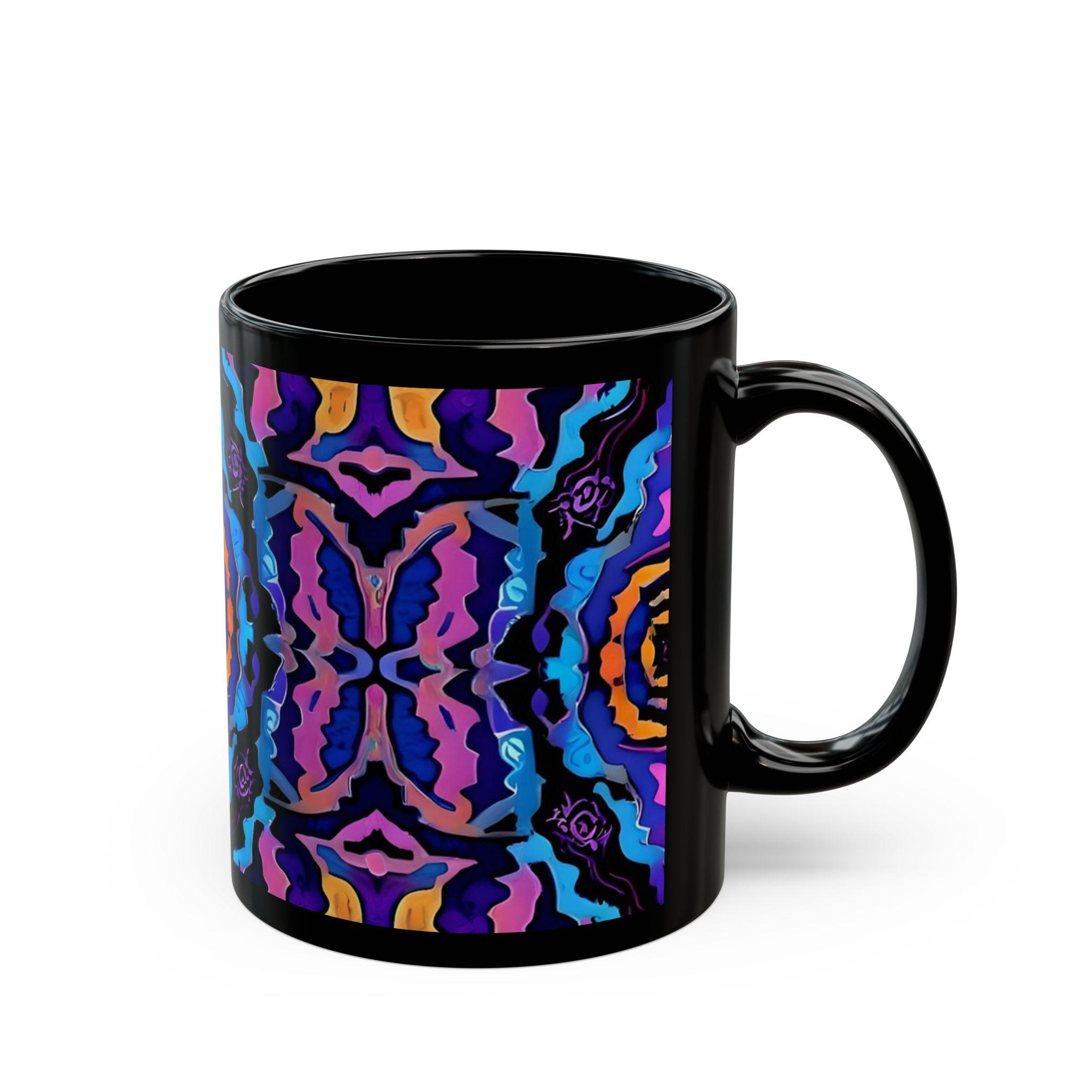 Purple H - Coffee Mug