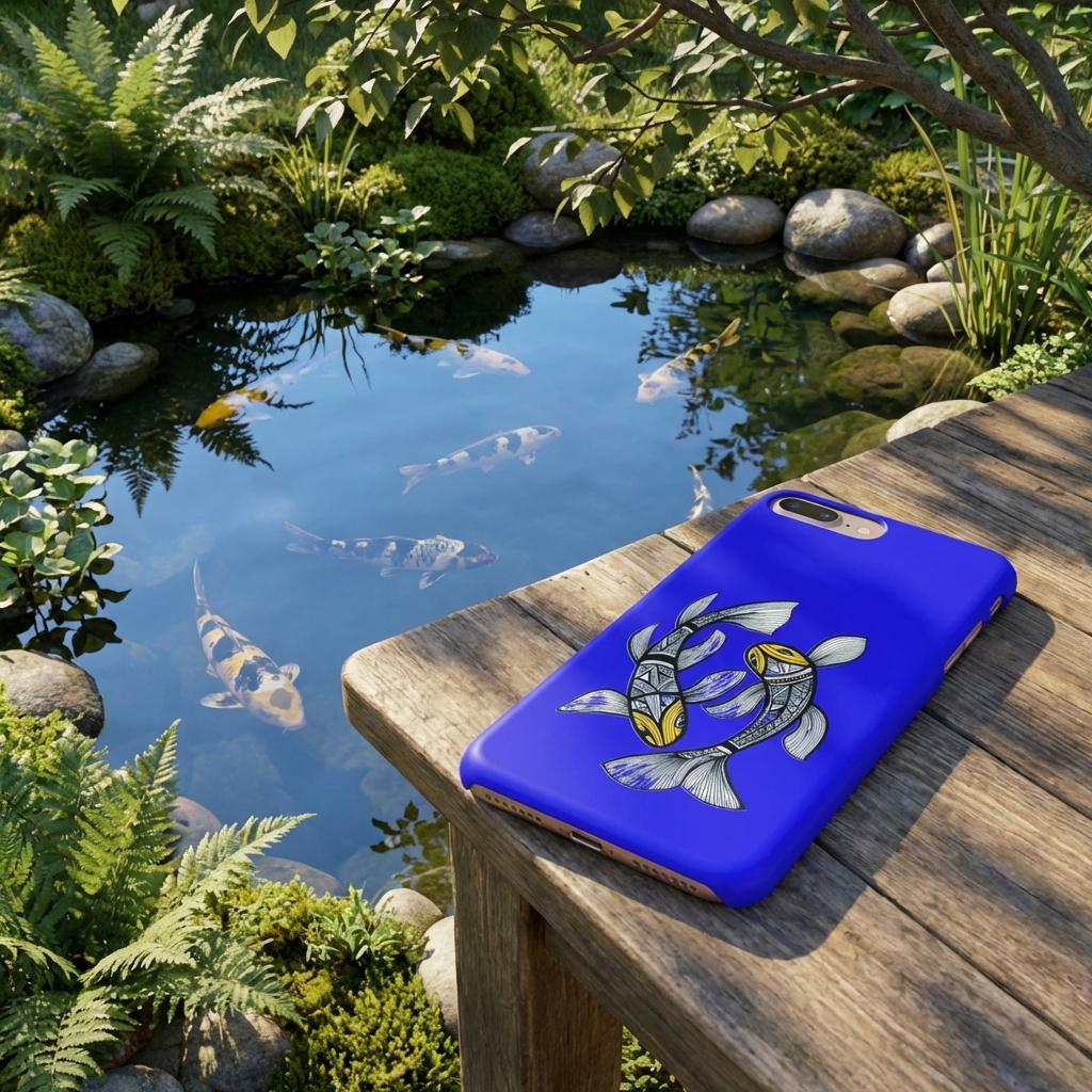 Koi Fun iPhone Snap Case - Walt Smith Fiji Ocean Art - Supports ADE Reef Restoration