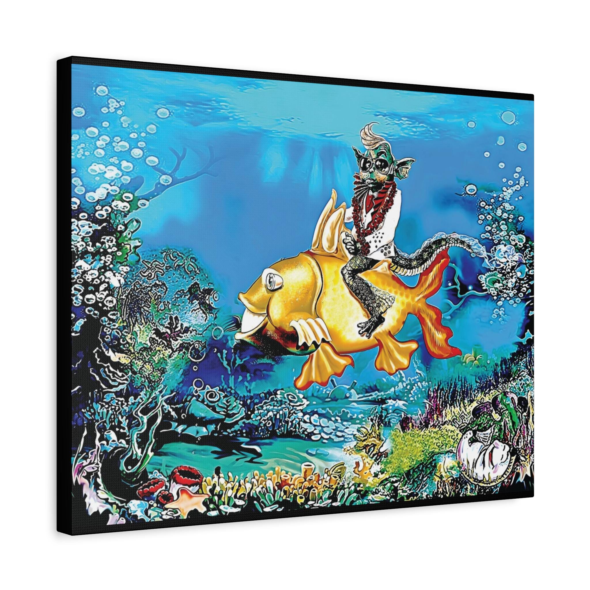 Elfish Baby Canvas Wall Art