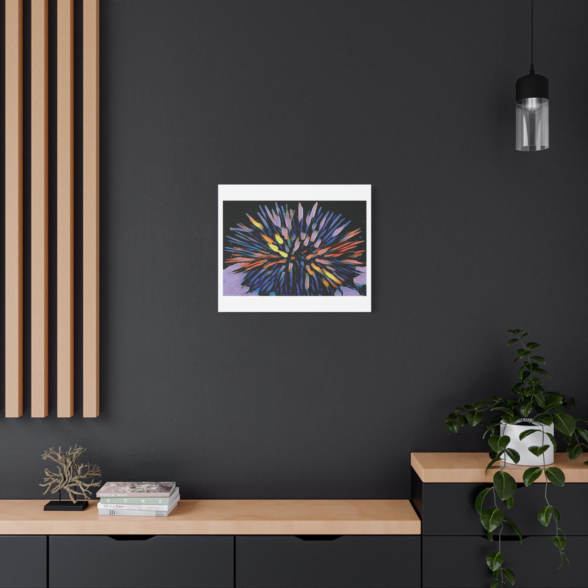 Hello Spike - Canvas Wall Art