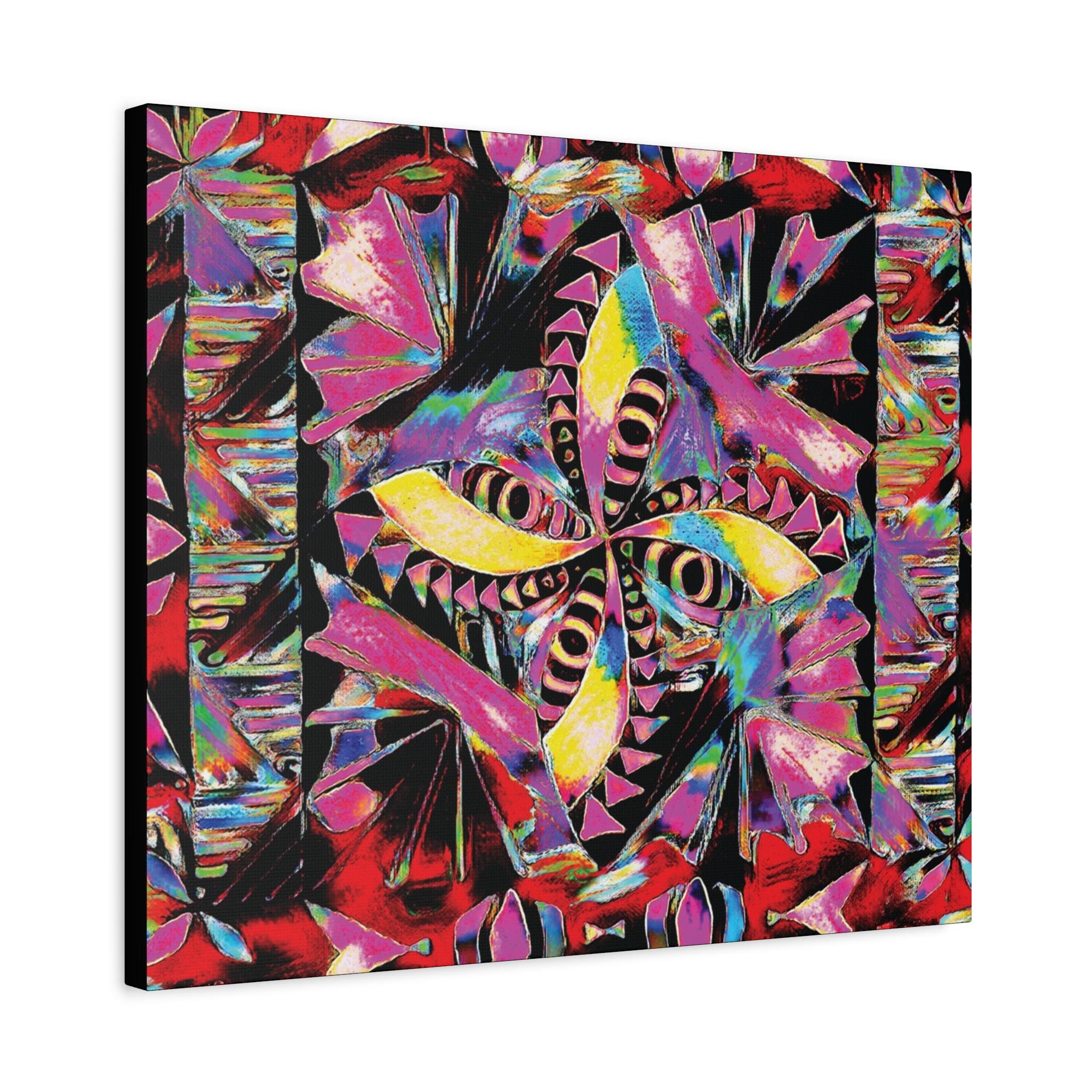 Dizzy Daze Canvas Wall Art