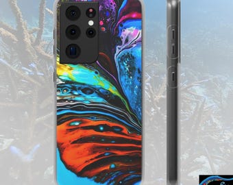 In the Flow Android Flexi Case - Walt Smith Fiji Ocean Art - Supports ADE Reef Restoration