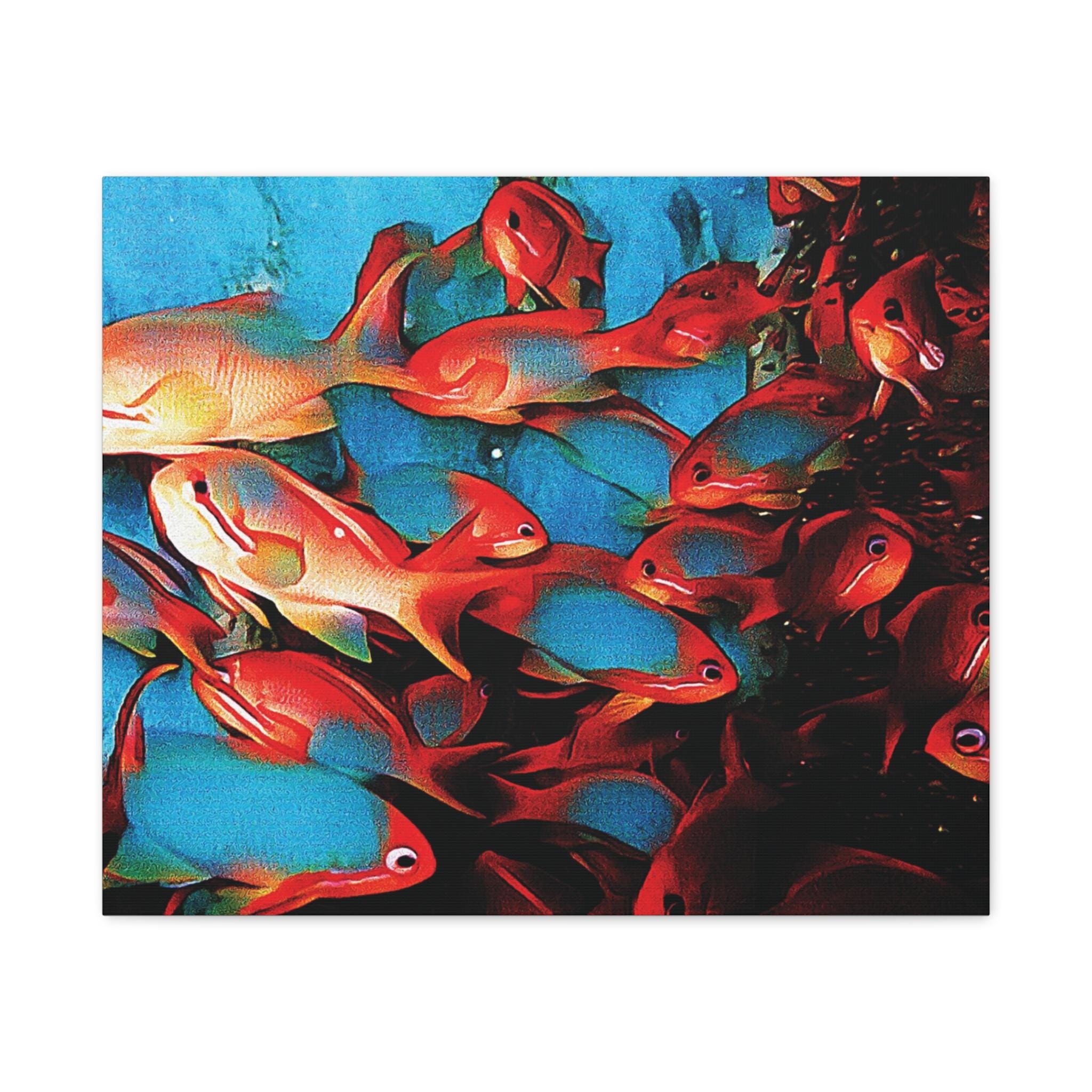 Out of the Blue - Canvas Wall Art