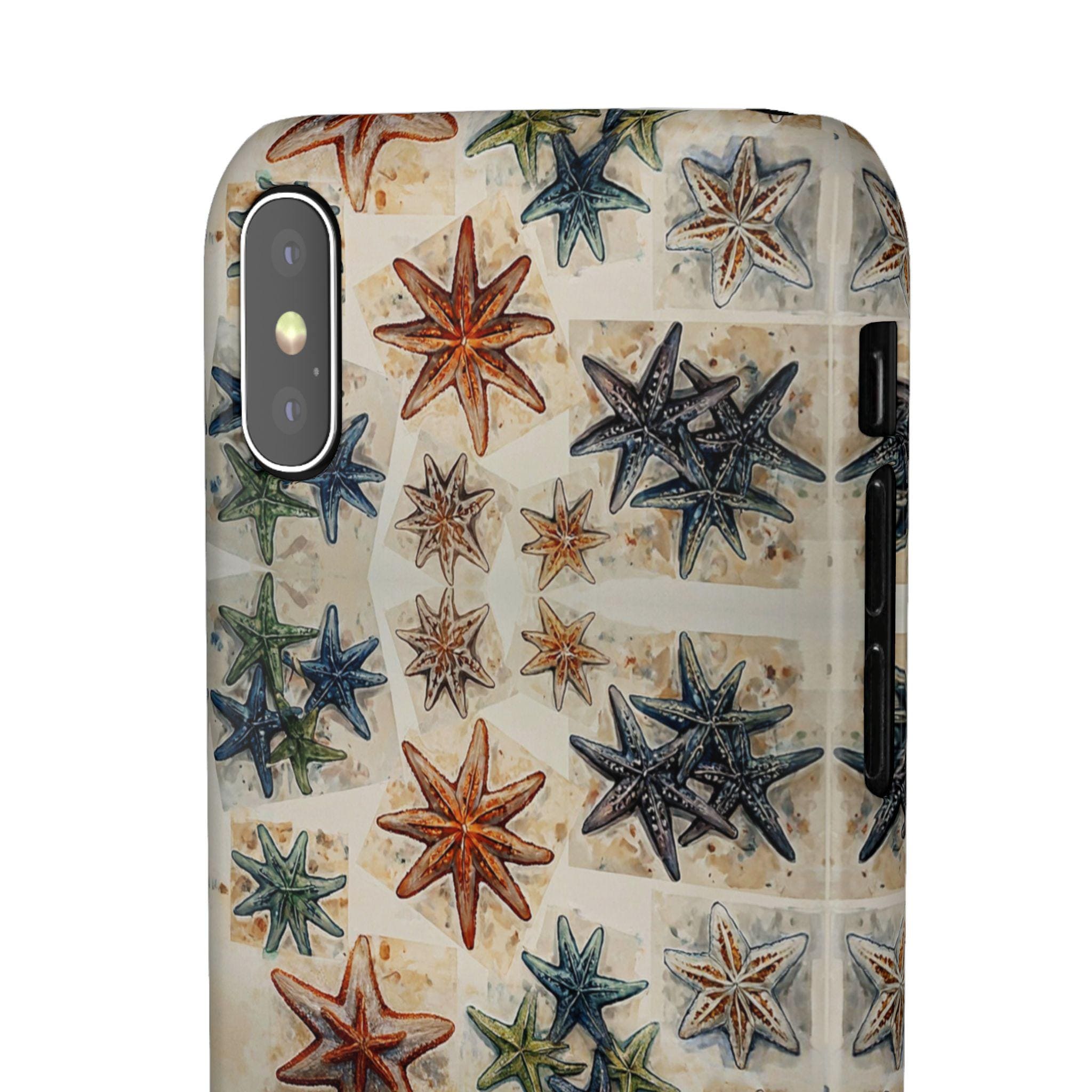 Starfish on the Move iPhone Snap Case - Walt Smith Fiji Ocean Art - Supports ADE Reef Restoration