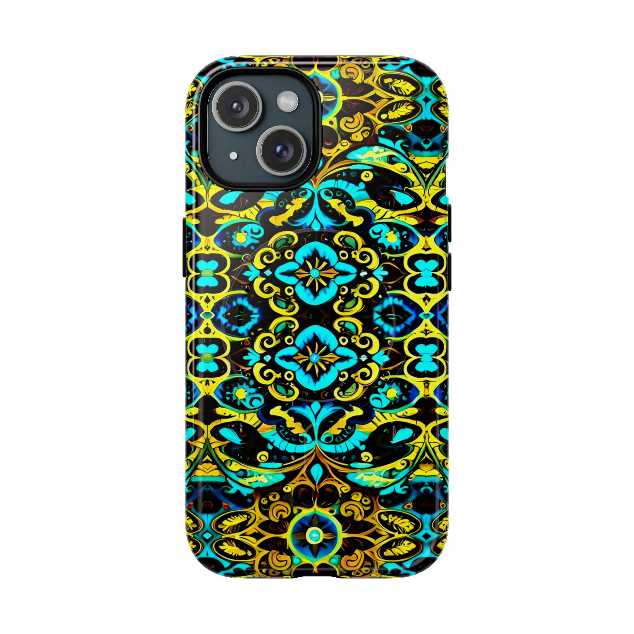 Blue Lace iPhone Magnetic Case