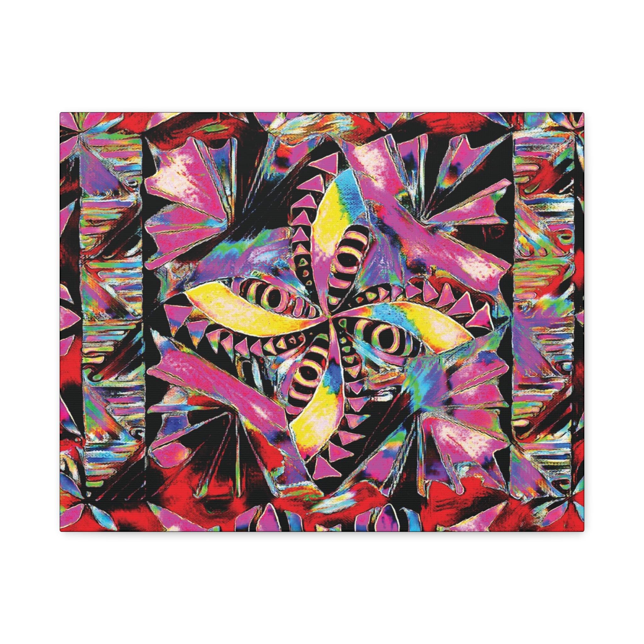 Dizzy Daze Canvas Wall Art