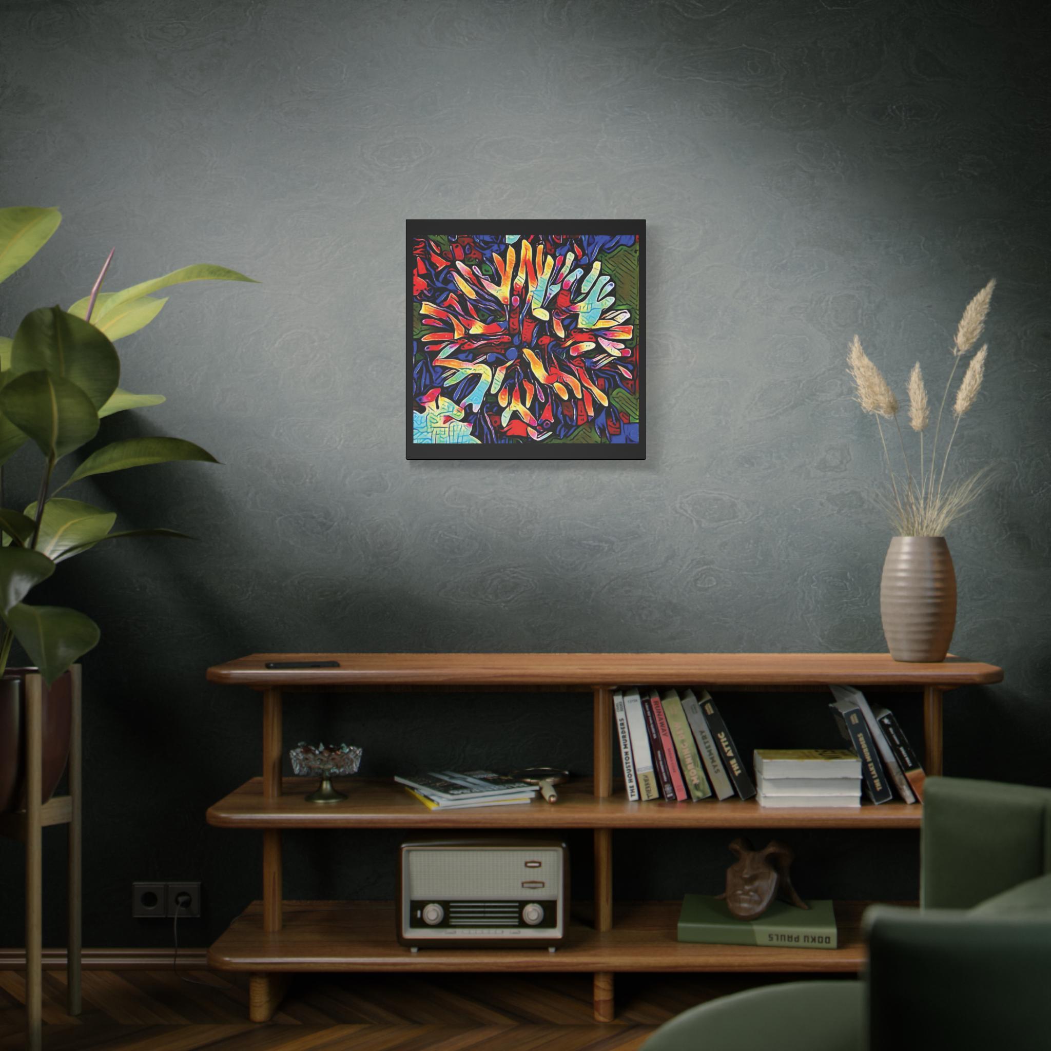 Coral Circus Canvas Wall Art