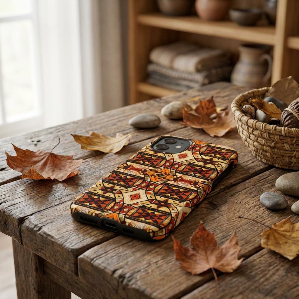 Tapa Too Tight iPhone Tough Case - Walt Smith Fiji Ocean Art - Supports ADE Reef Restoration