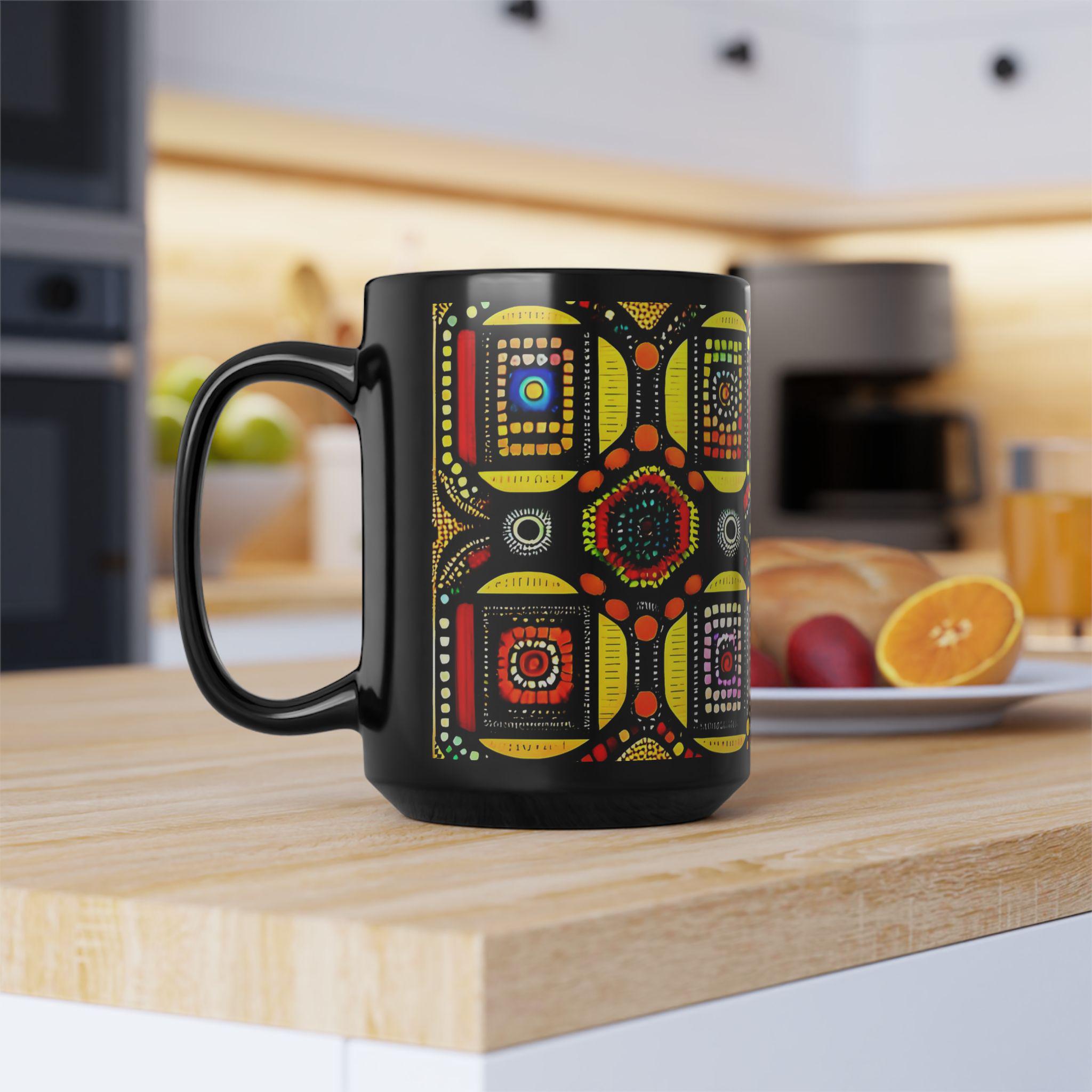 Square Dots - Coffee Mug