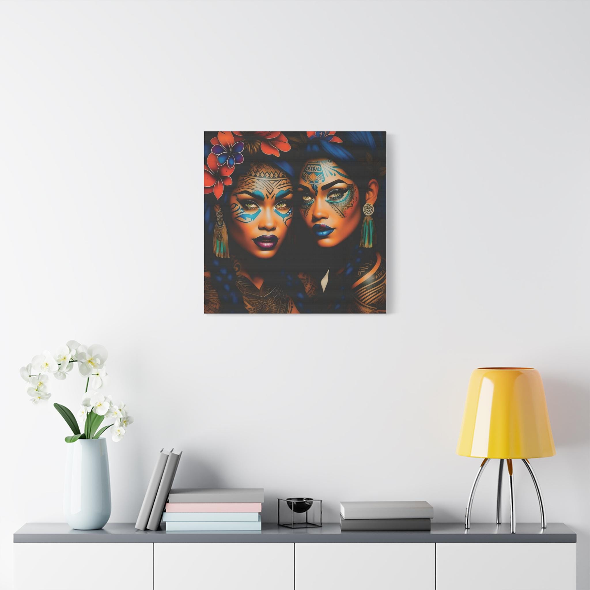 Painted Ladies - Canvas Wall Art