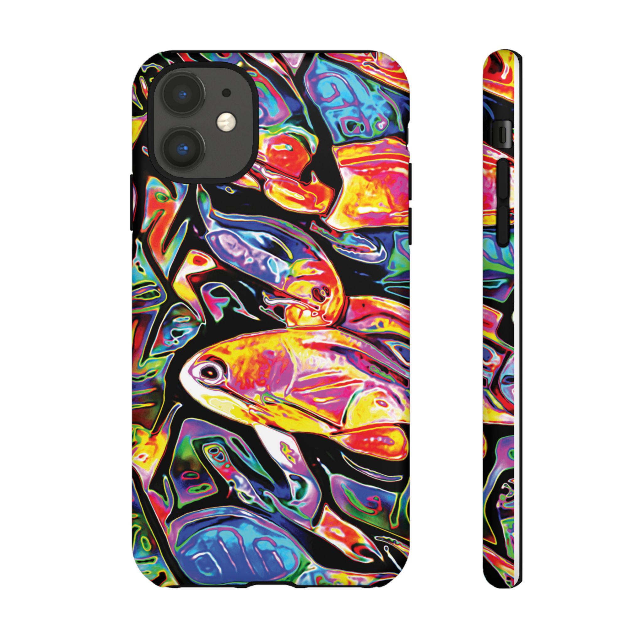Busy Day iPhone Tough Case - Walt Smith Fiji Ocean Art - Supports ADE Reef Restoration
