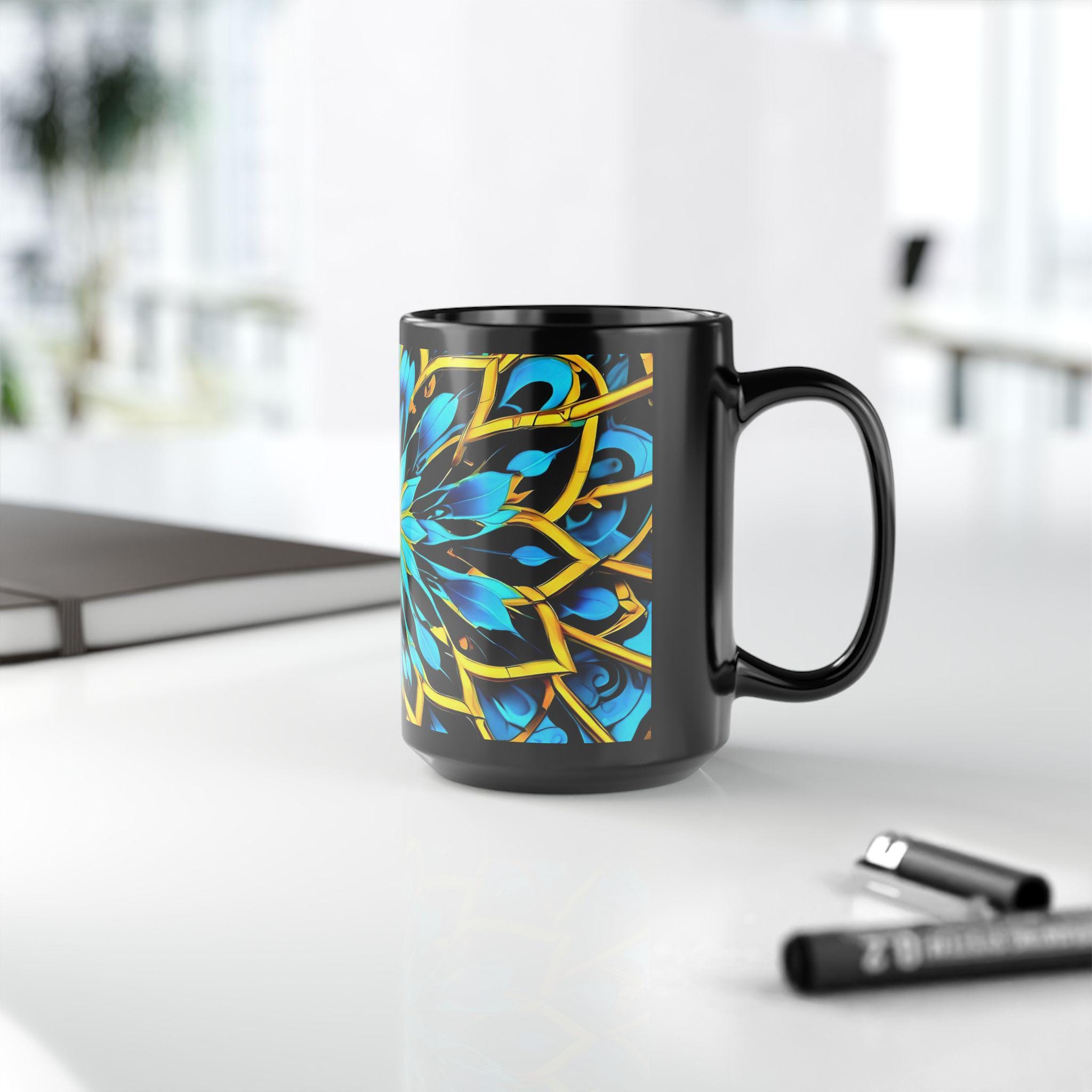 Blue Lace A - Coffee Mug