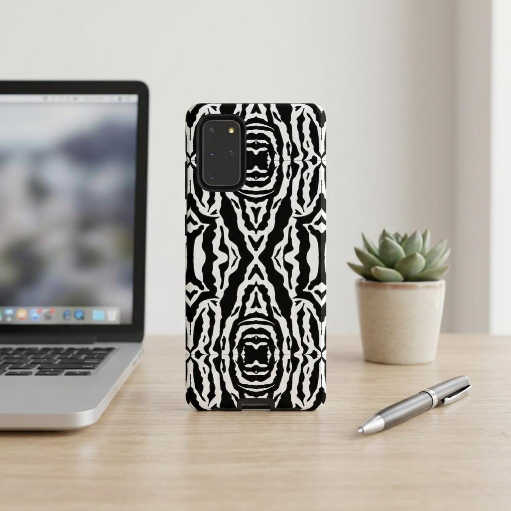 Zebra Confusion Android Tough Case - Walt Smith Fiji Ocean Art - Supports ADE Reef Restoration