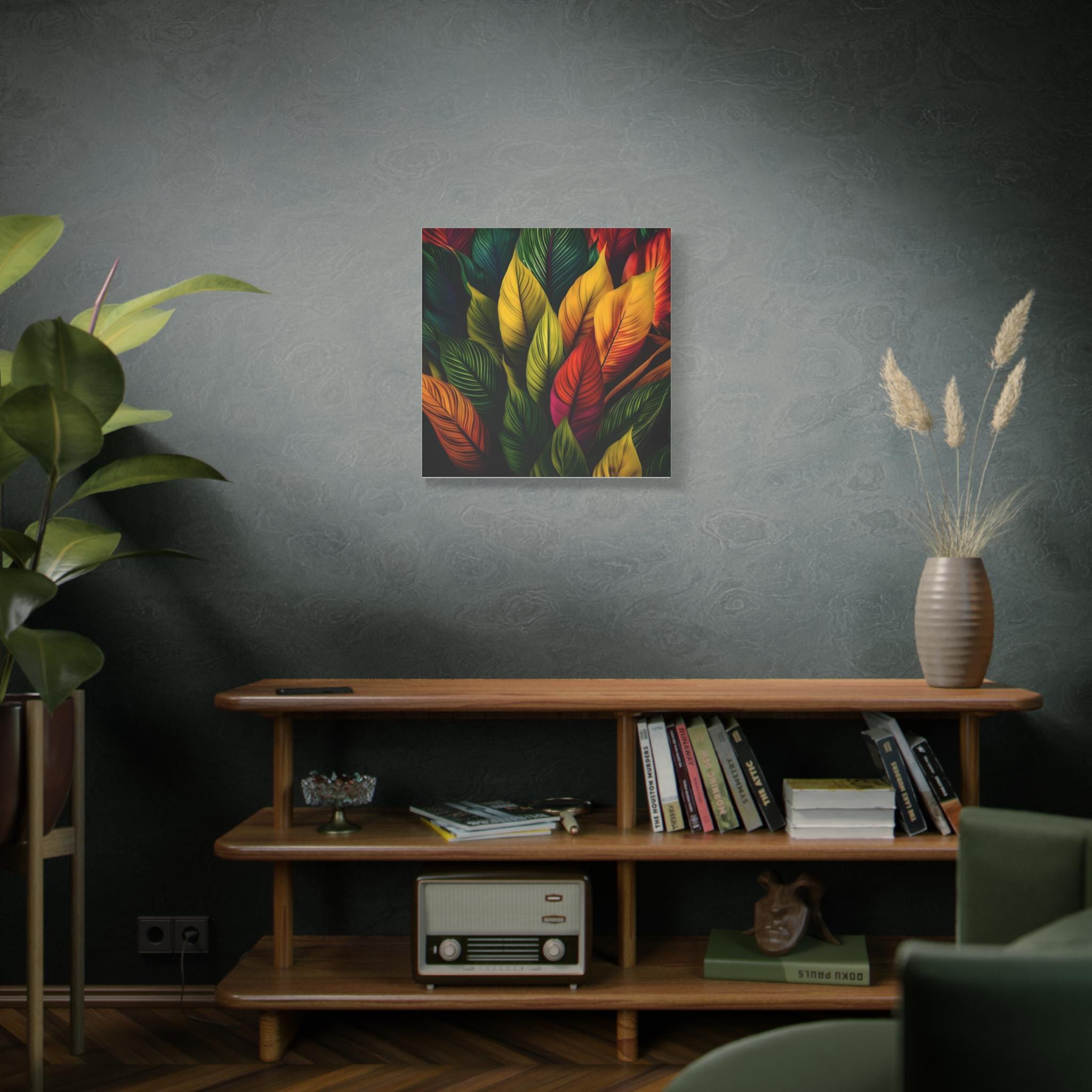 Colored Leaves - Canvas Wall Art