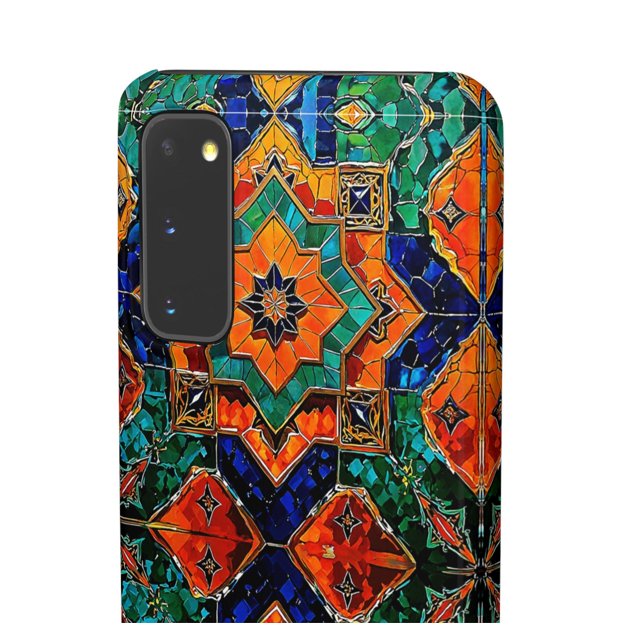 Moroccan Style Android Snap Case - Walt Smith Fiji Ocean Art - Supports ADE Reef Restoration