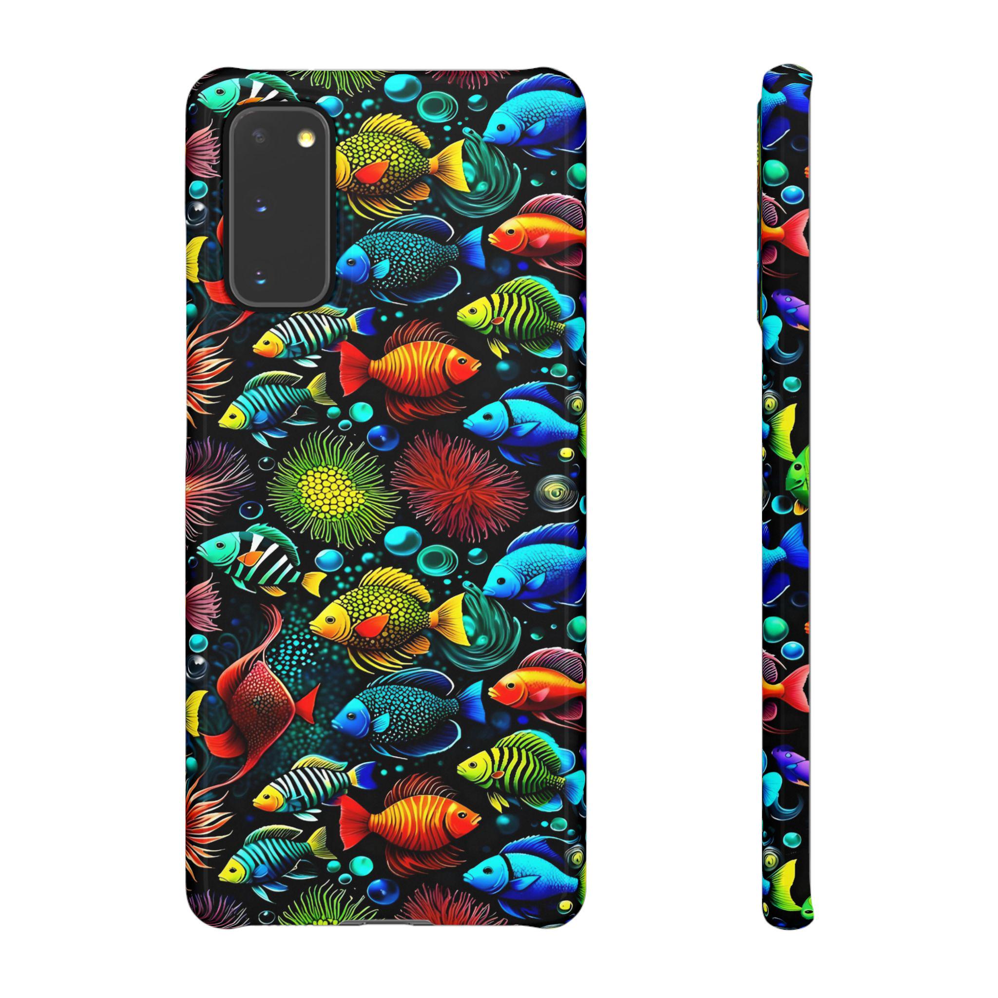 Something Fishy Android Snap Case - Walt Smith Fiji Ocean Art - Supports ADE Reef Restoration