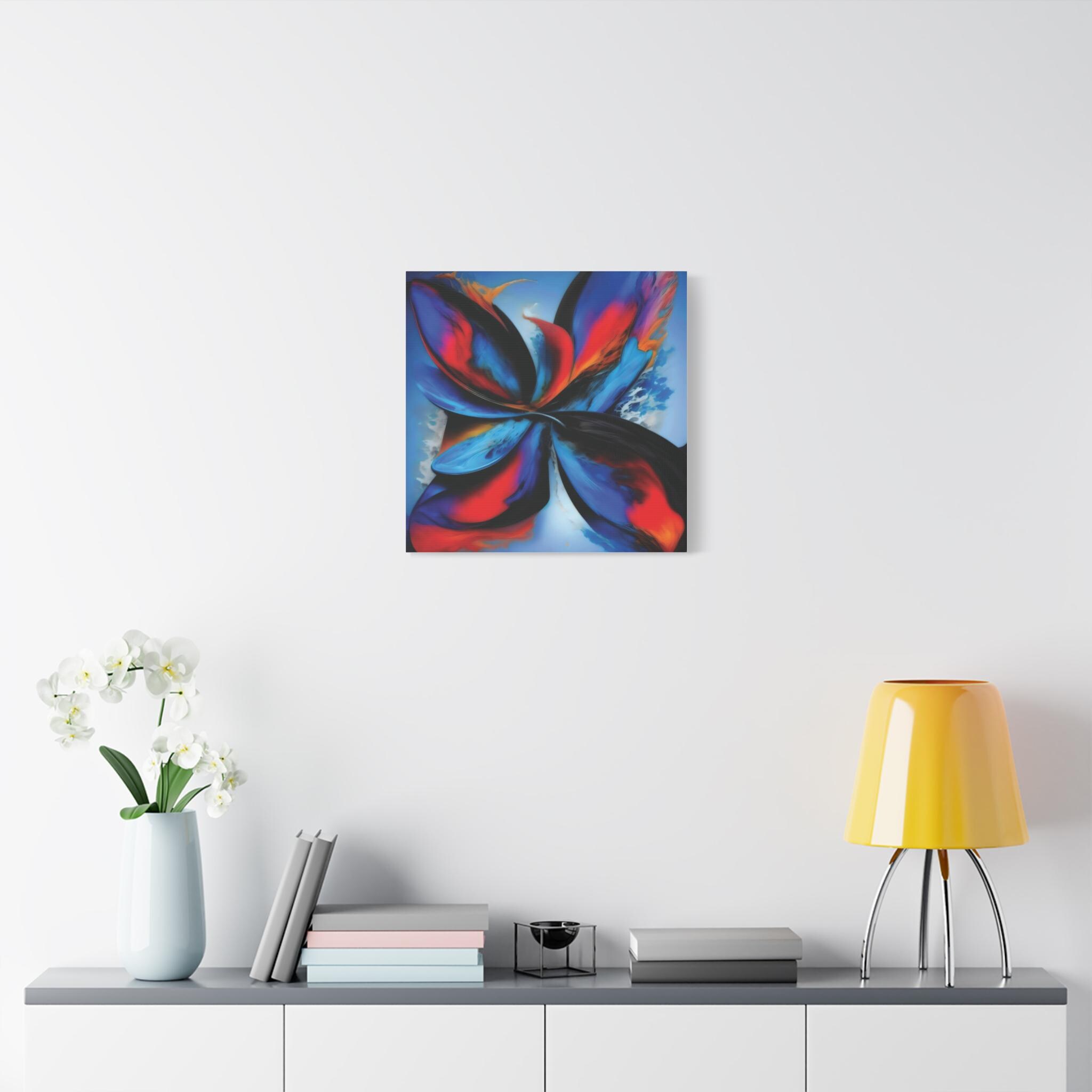 Flamin Fan - Canvas Wall Art