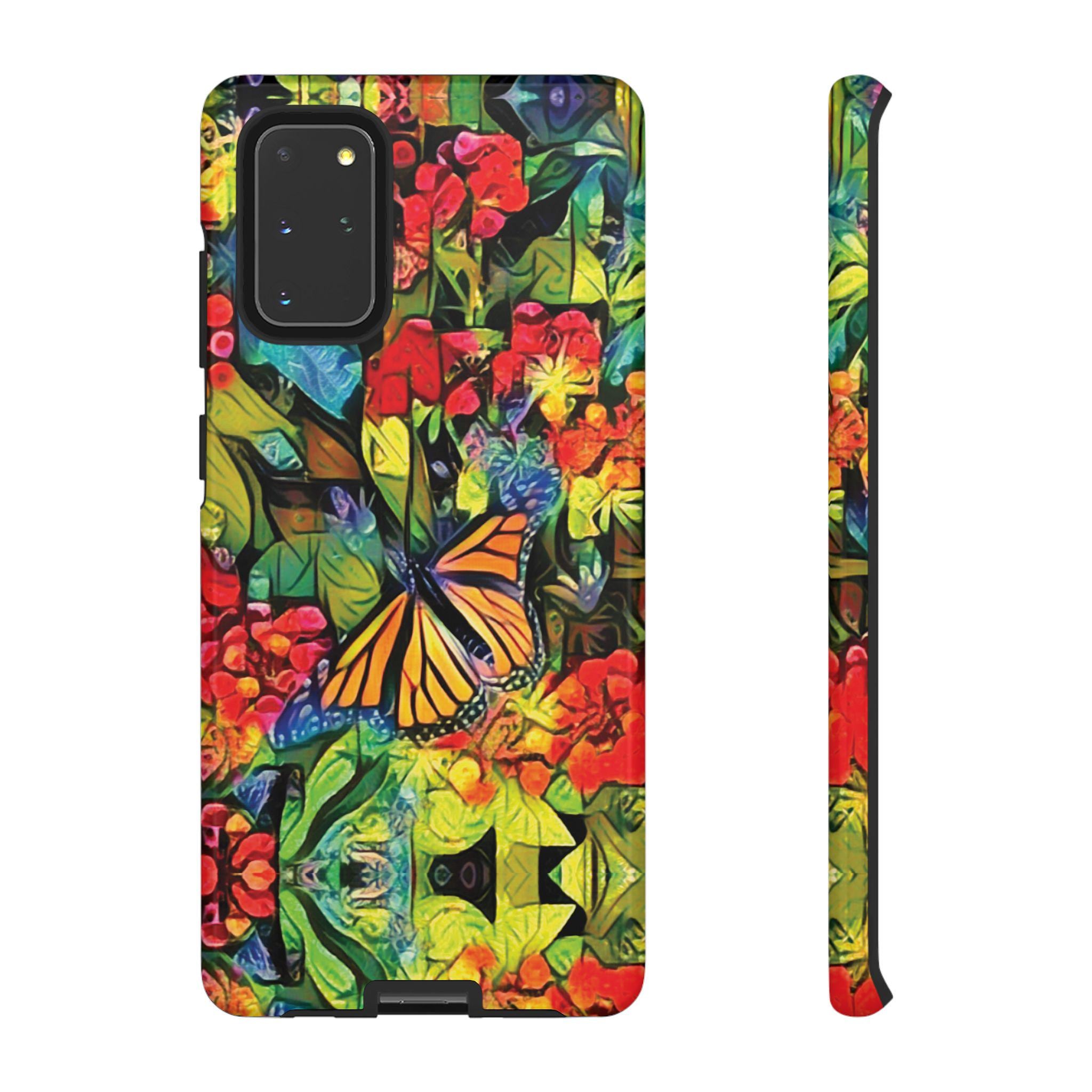 Monarch Garden Android Tough Case - Walt Smith Fiji Ocean Art - Supports ADE Reef Restoration