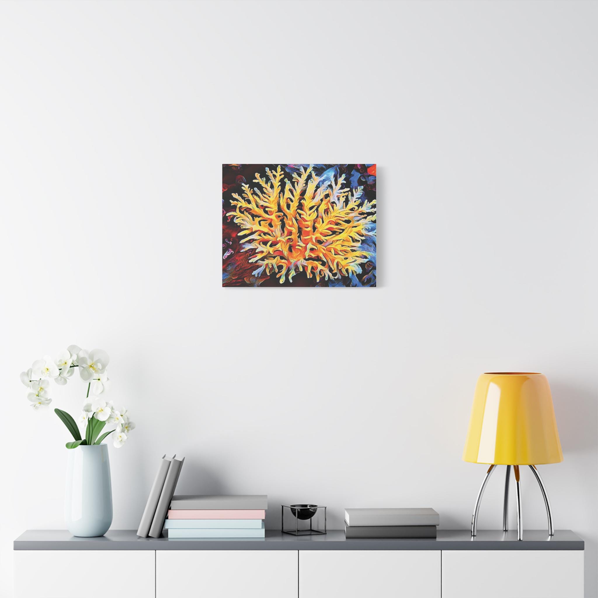 Gold Striker - Canvas Wall Art