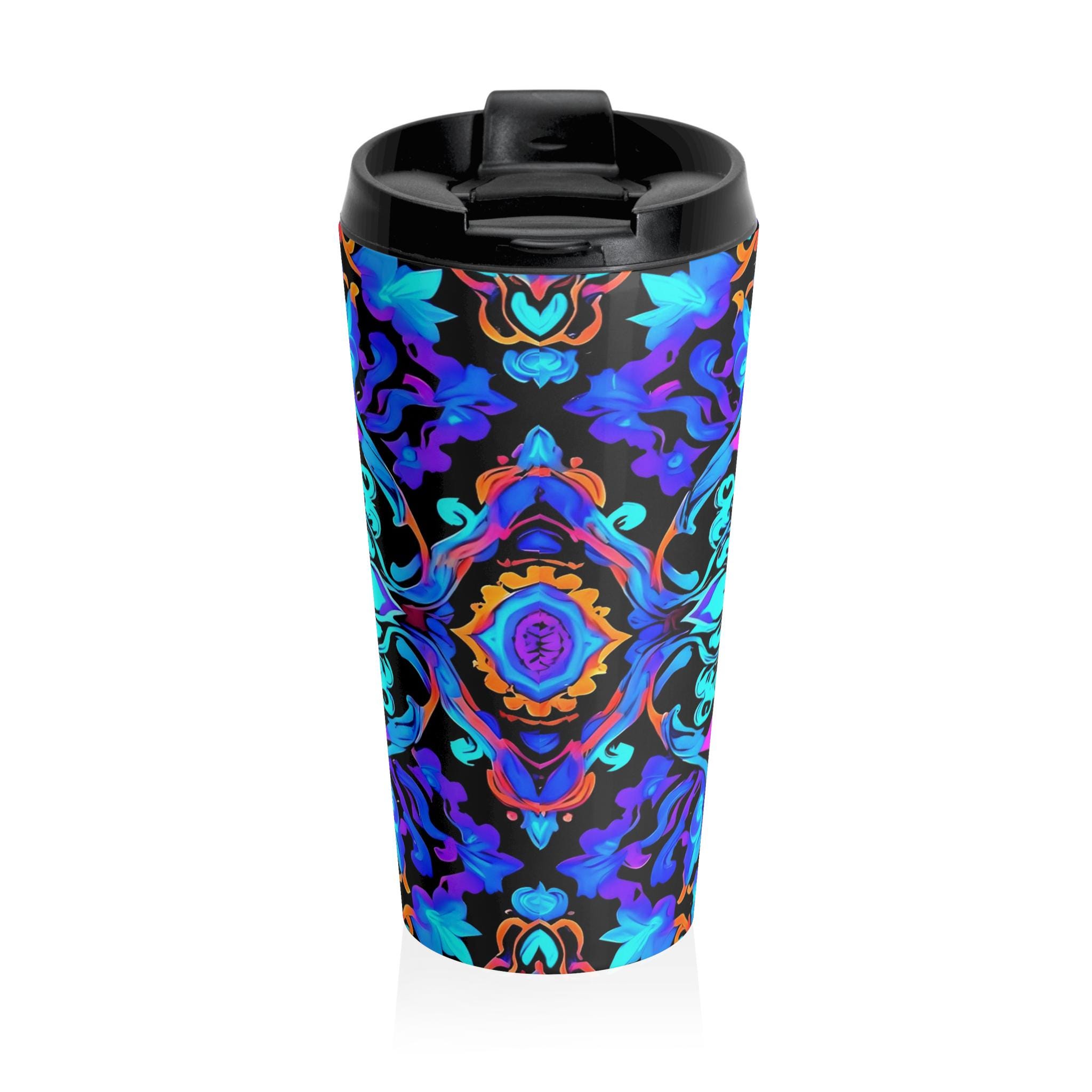 Purple F - Travel Mug
