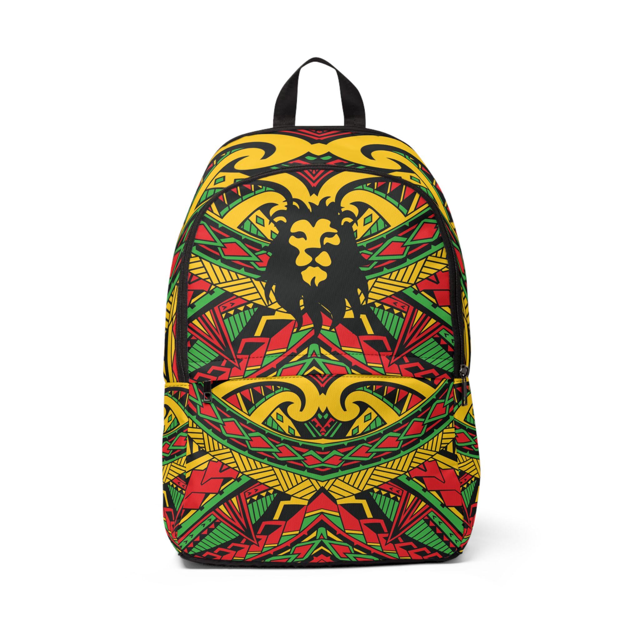 A Reggae Lion Back - Backpack