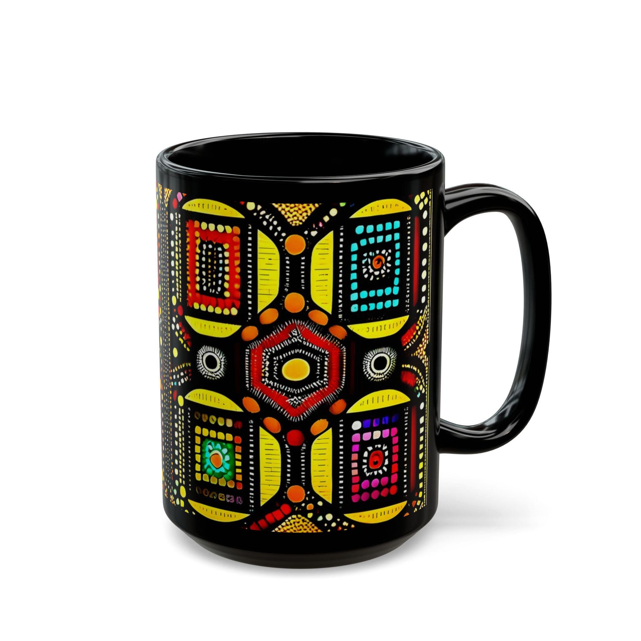 Square Dots - Coffee Mug