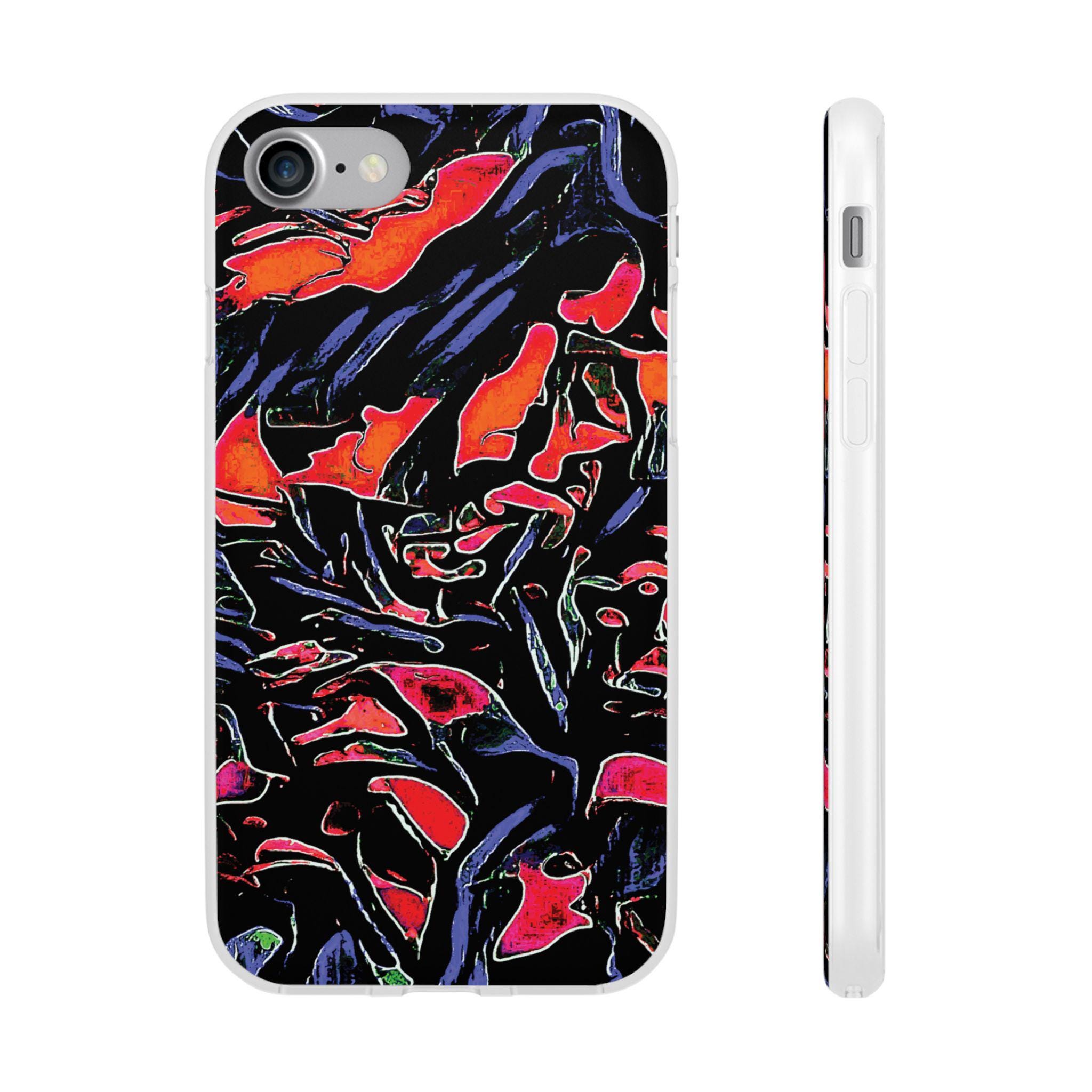 Dark Rider iPhone Flexi Case - Walt Smith Fiji Ocean Art - Supports ADE Reef Restoration