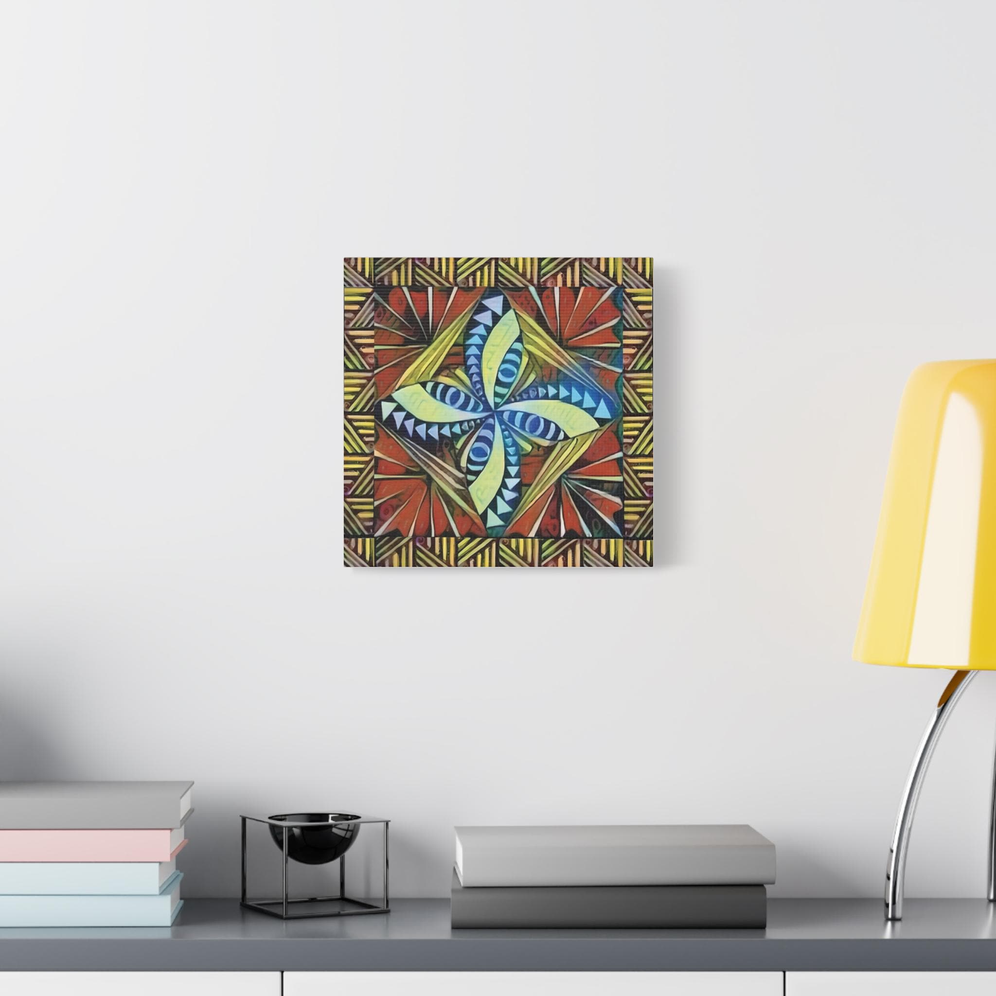 Tapa Border - Canvas Wall Art
