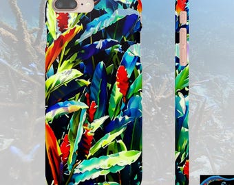 Floral Ginger iPhone Snap Case - Walt Smith Fiji Ocean Art - Supports ADE Reef Restoration